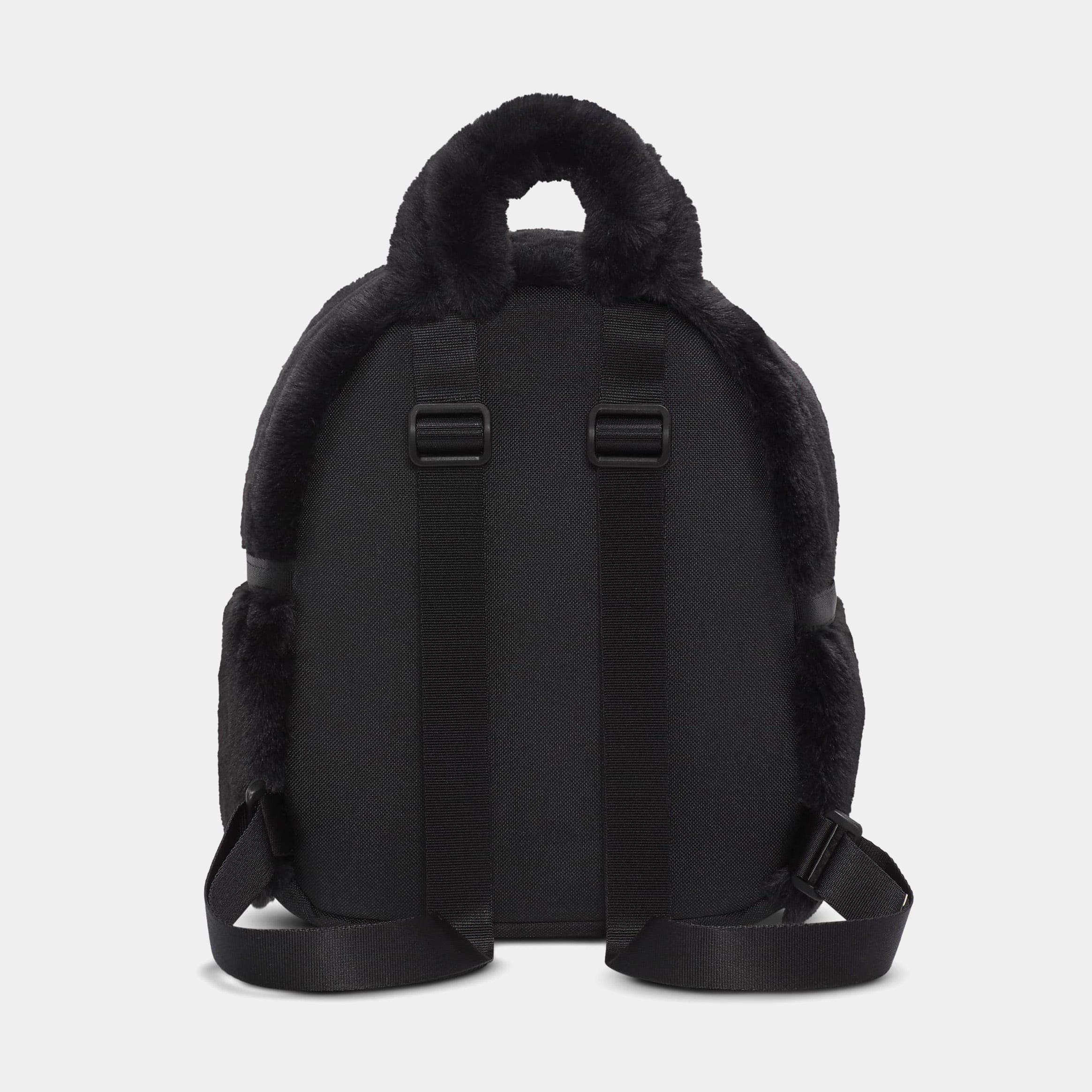 Nike NSW Futura 365 Faux Fur Womens Backpack (Black/White)