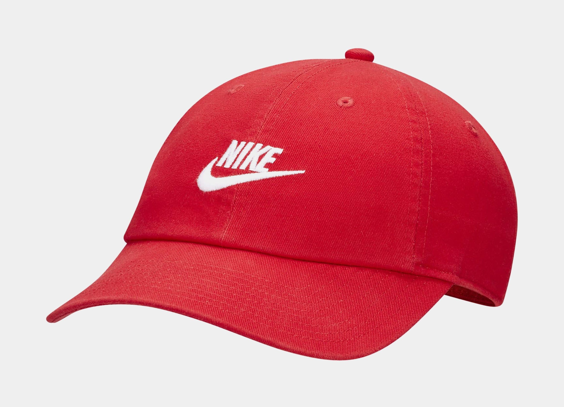Nike Club Unstructured Futura Wash Mens Hat (Red)