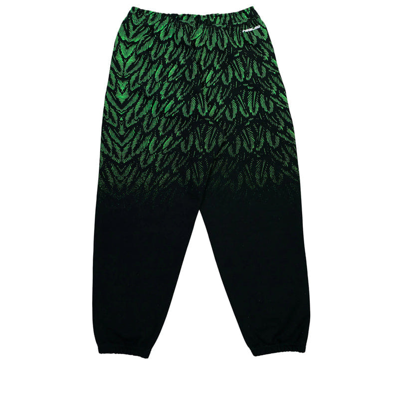 Nike Slawn x Nigeria x Nike Fleece Pants - Black/Poison Green