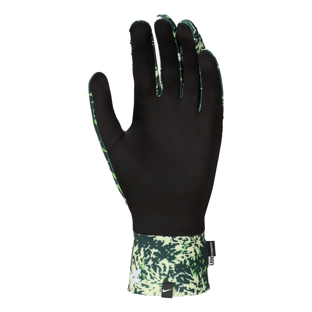 Nike ACG DRI - FIT LIGHTWEIGHT GLOVES MEAN GREEN / SUMMIT WHITE