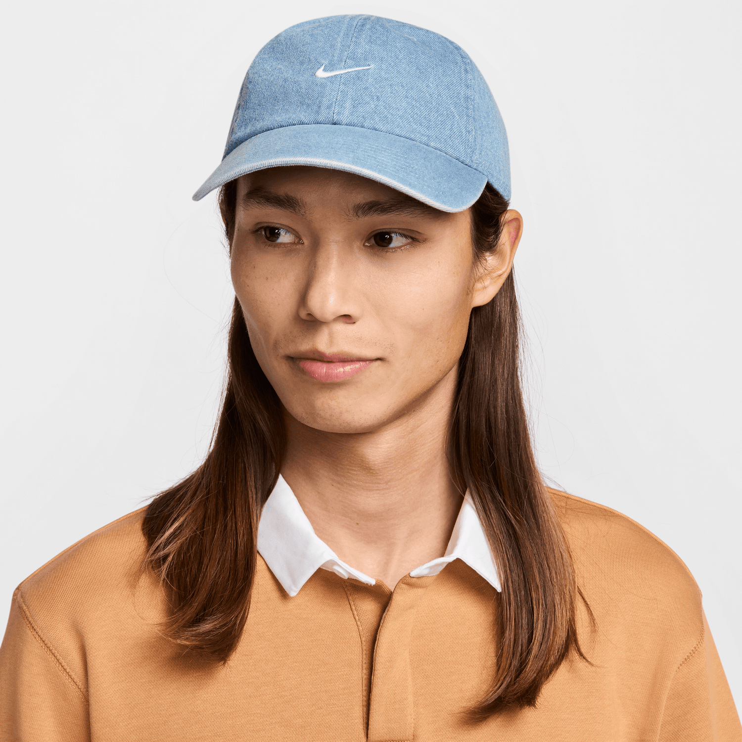 Nike Club Unstructured Denim Cap Aegean Storm/White