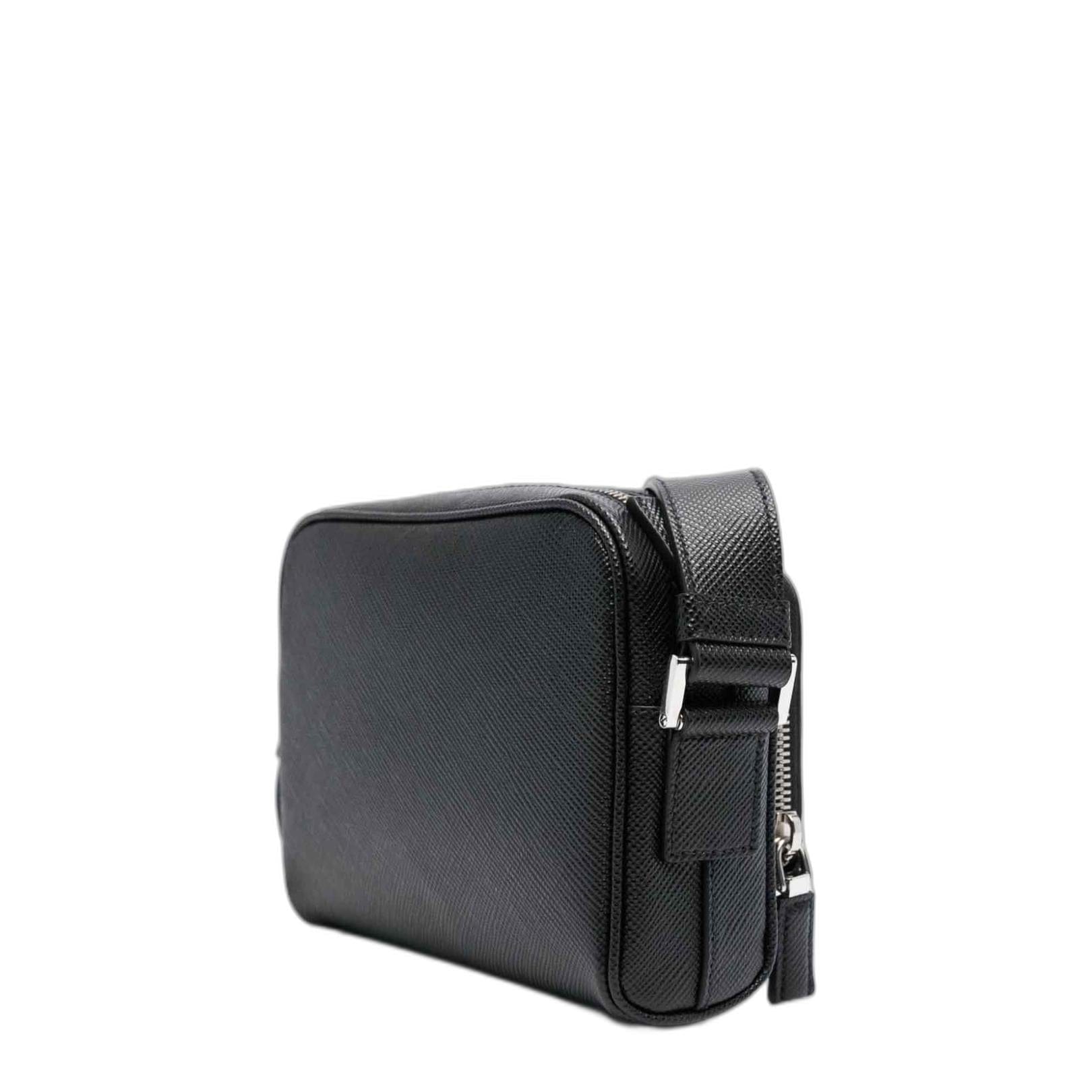 Prada Re - Nylon One Size Leather Shoulder Bag - Black