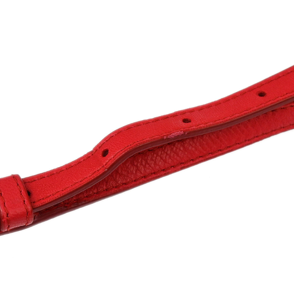Miu Miu 2000 - 2010 Red Lambskin Matelasse Shoulder Bag