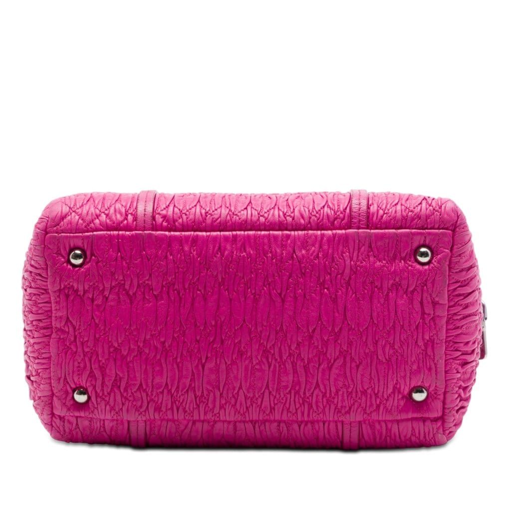 Miu Miu Matelasse Lambskin Shoulder Bag