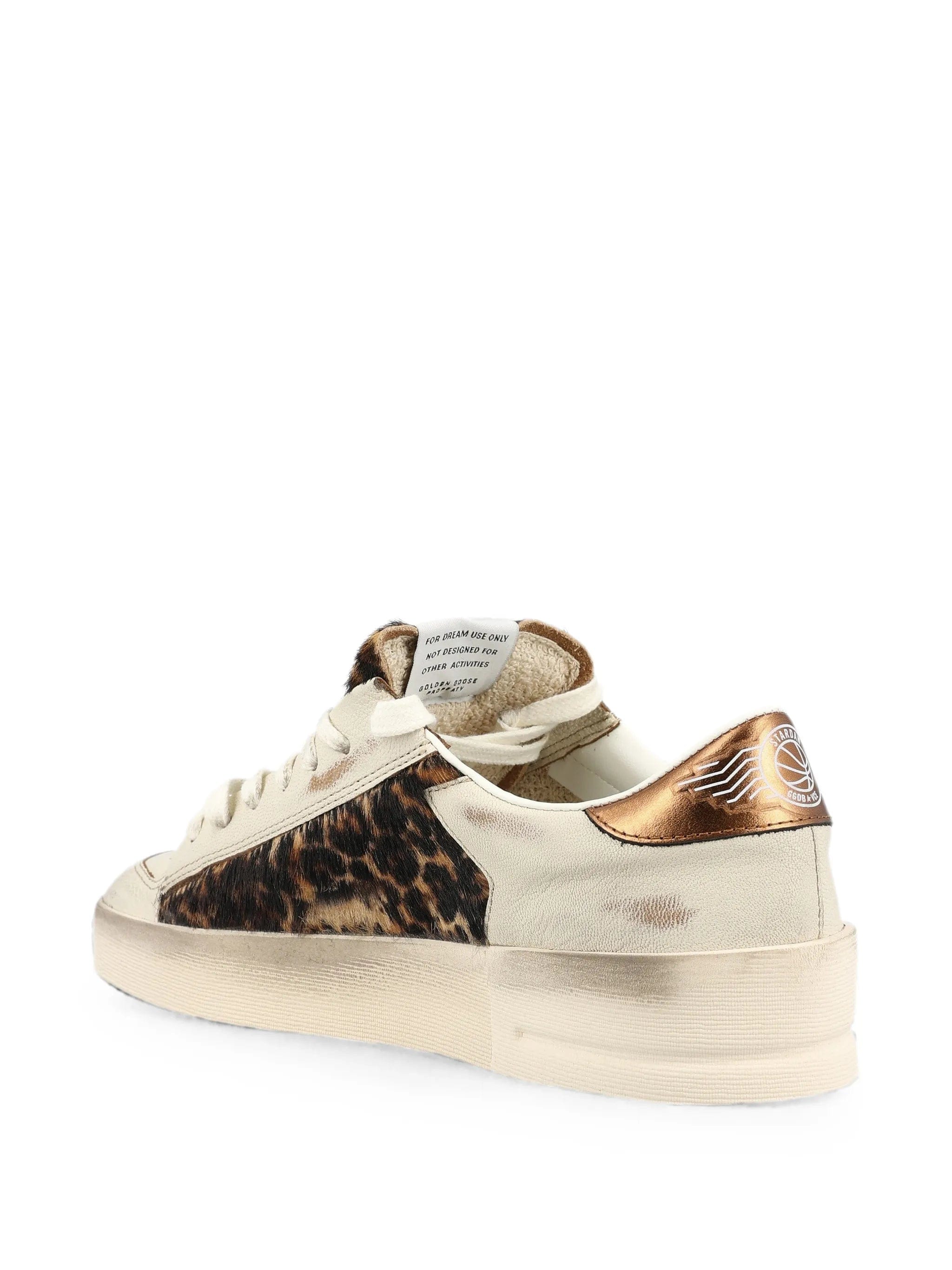 Golden Goose Stardan leopard - print sneakers
