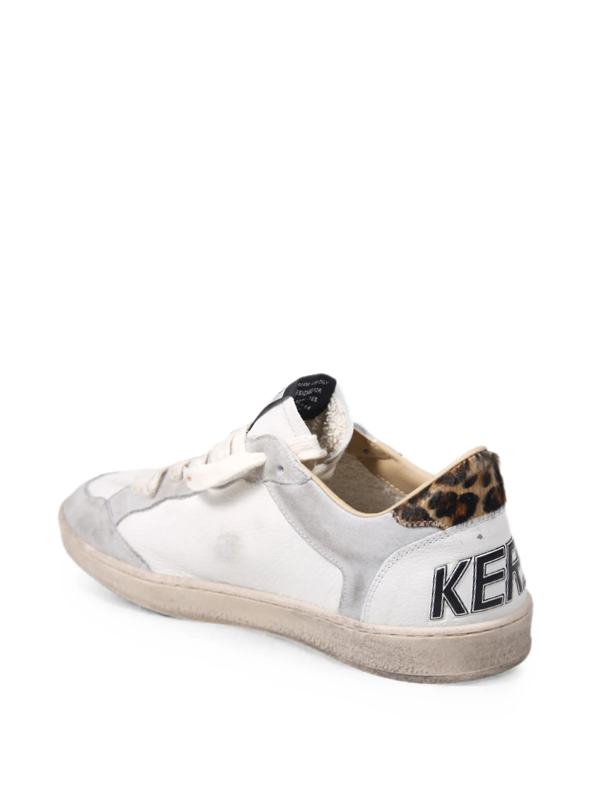 Golden Goose Ball Star leopard - print sneakers