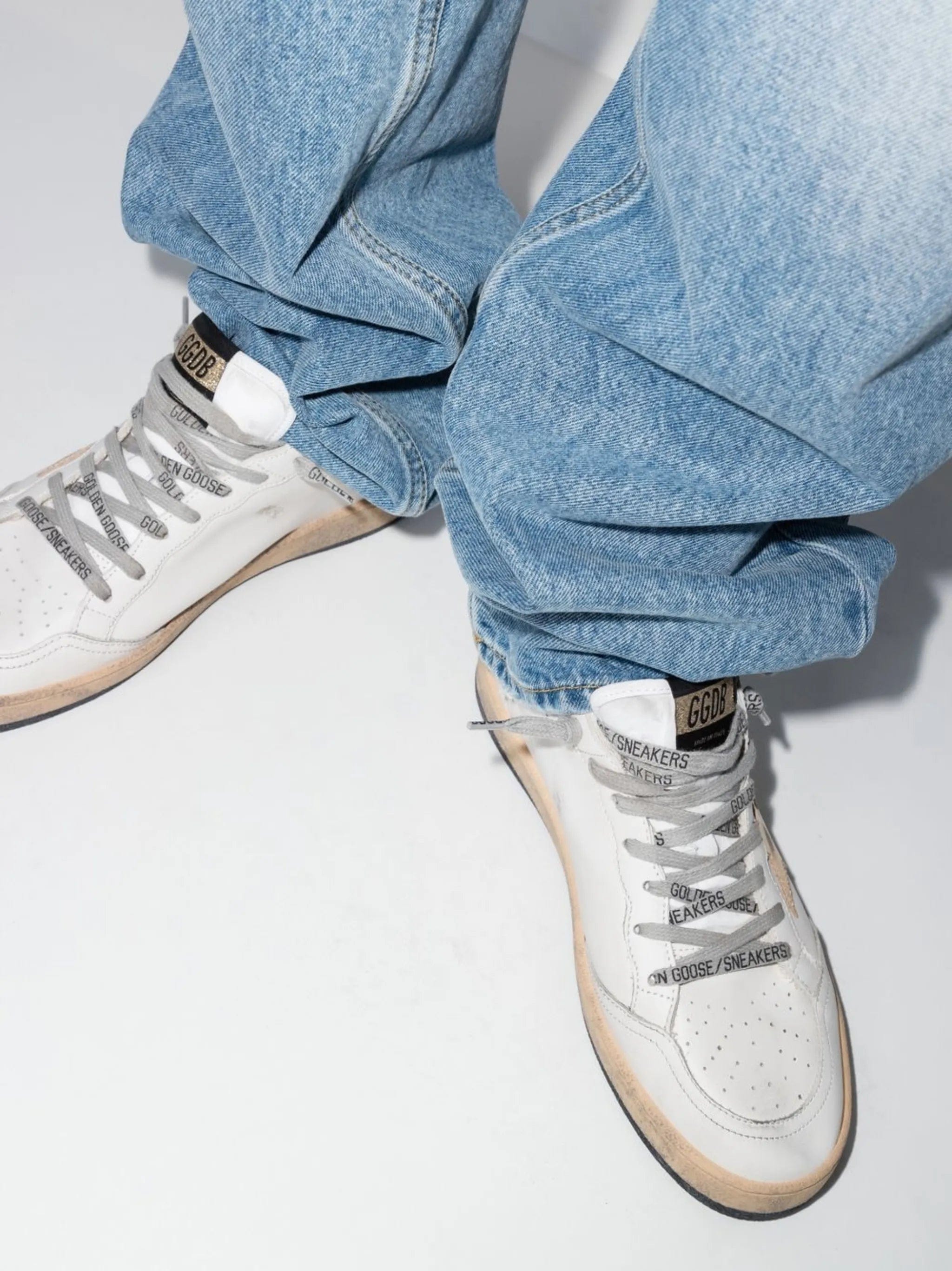 Golden Goose star - detail low - top sneakers
