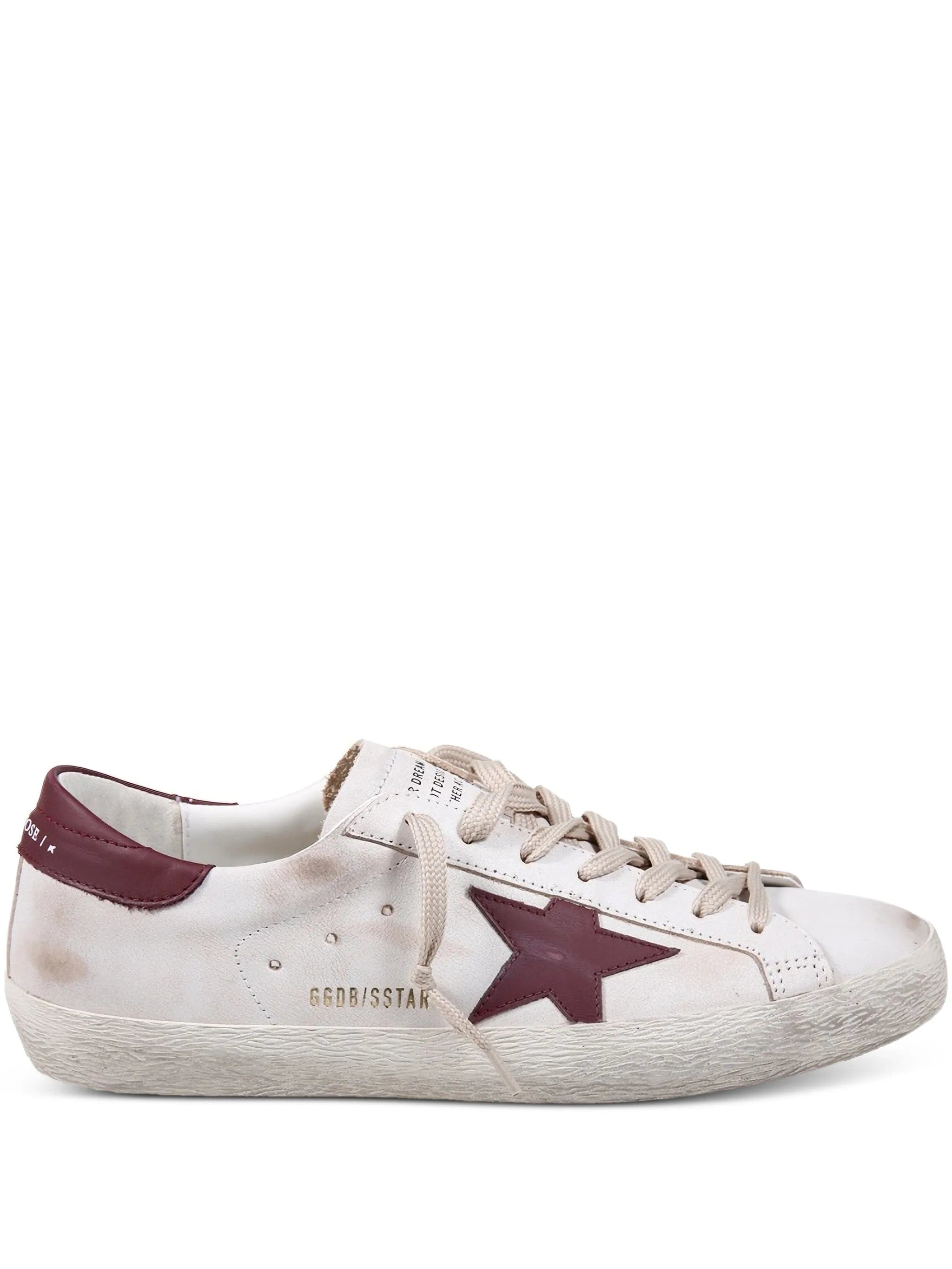 Golden Goose star - detail lace - up sneakers