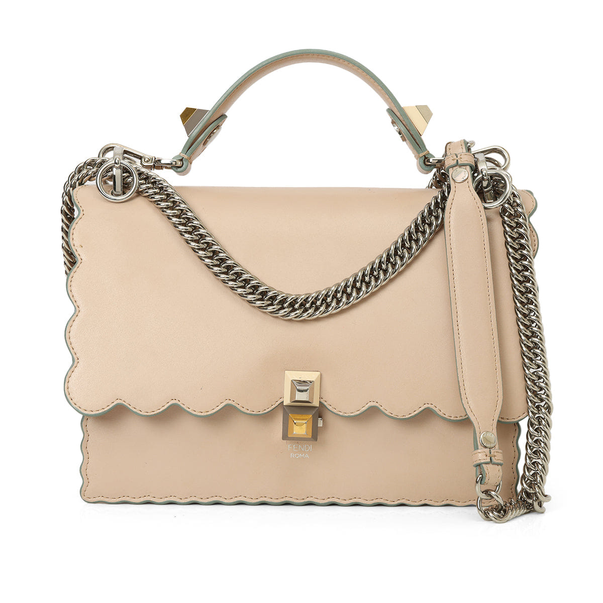 Fendi Medium Scalloped Kan I Bag