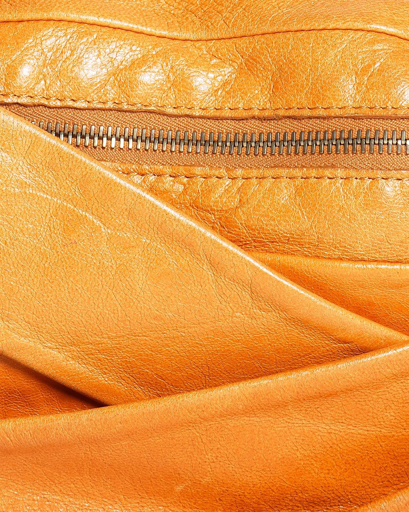 Fendi Crossword Wrap Leather Shoulder Bag