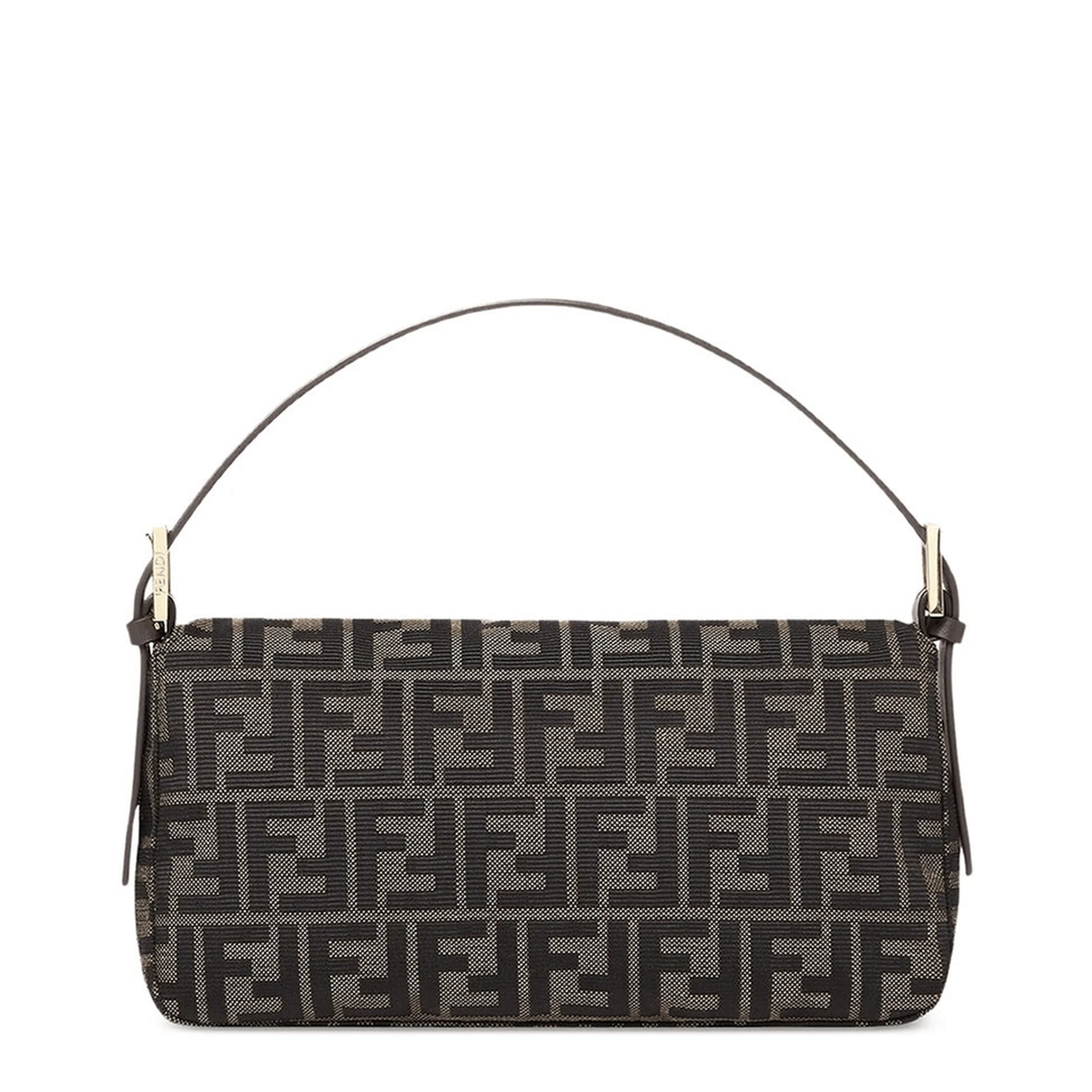 Fendi Baguette Jacquard Tote Bag - Brown/Beige