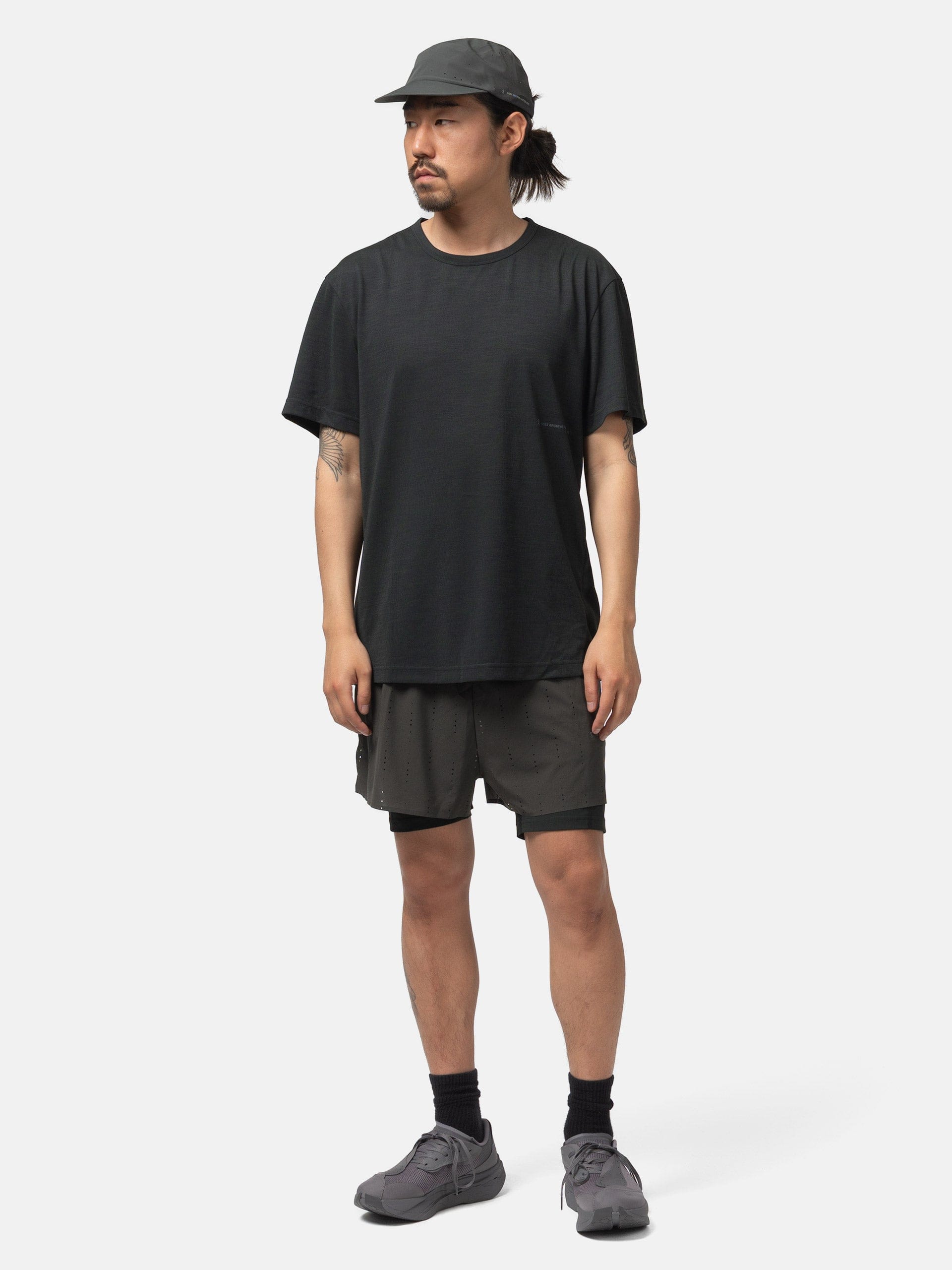 On Running x PAF Running - T Black