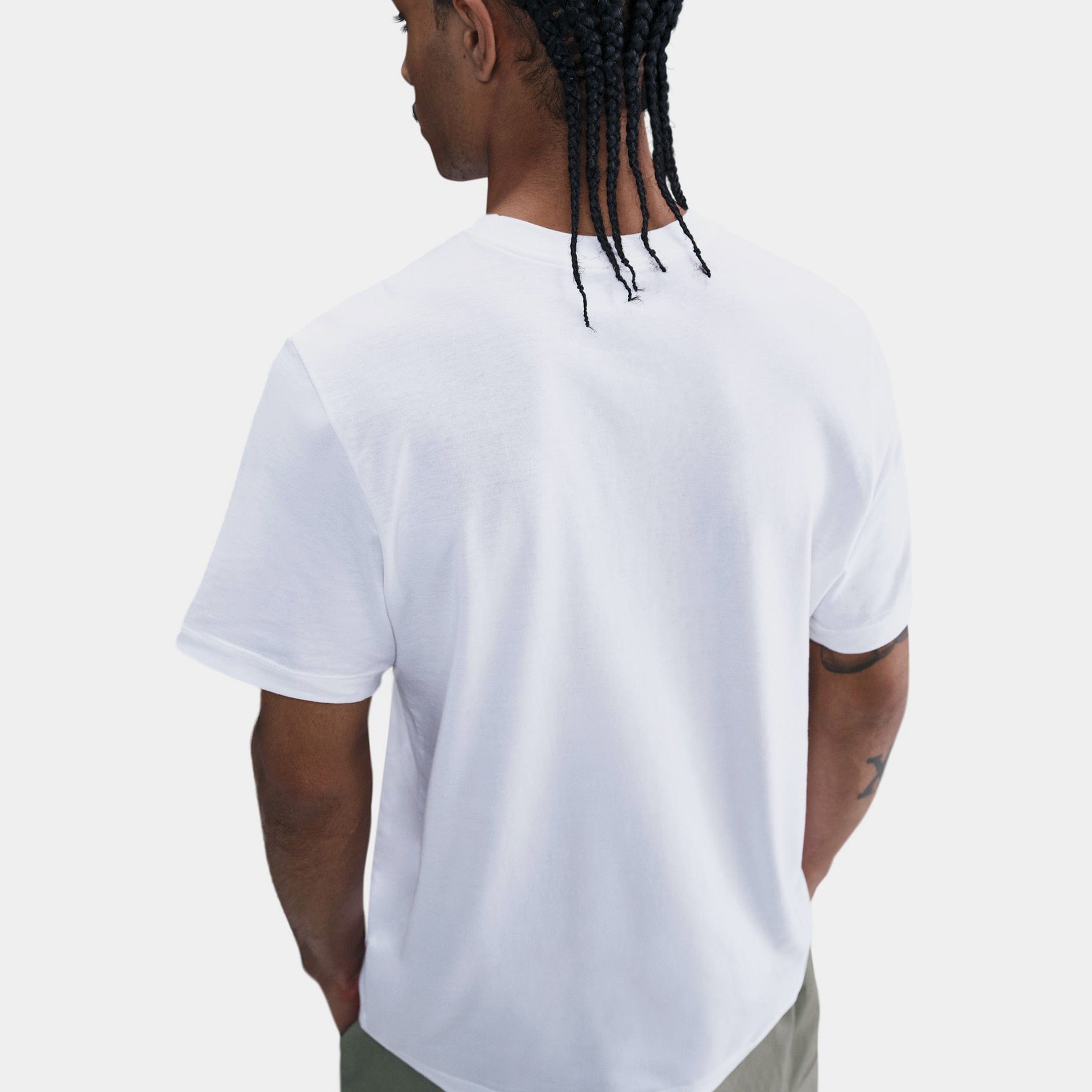 Nike NSW Los Angeles Graphic Mens Short Sleeve Shirt (White/Black)