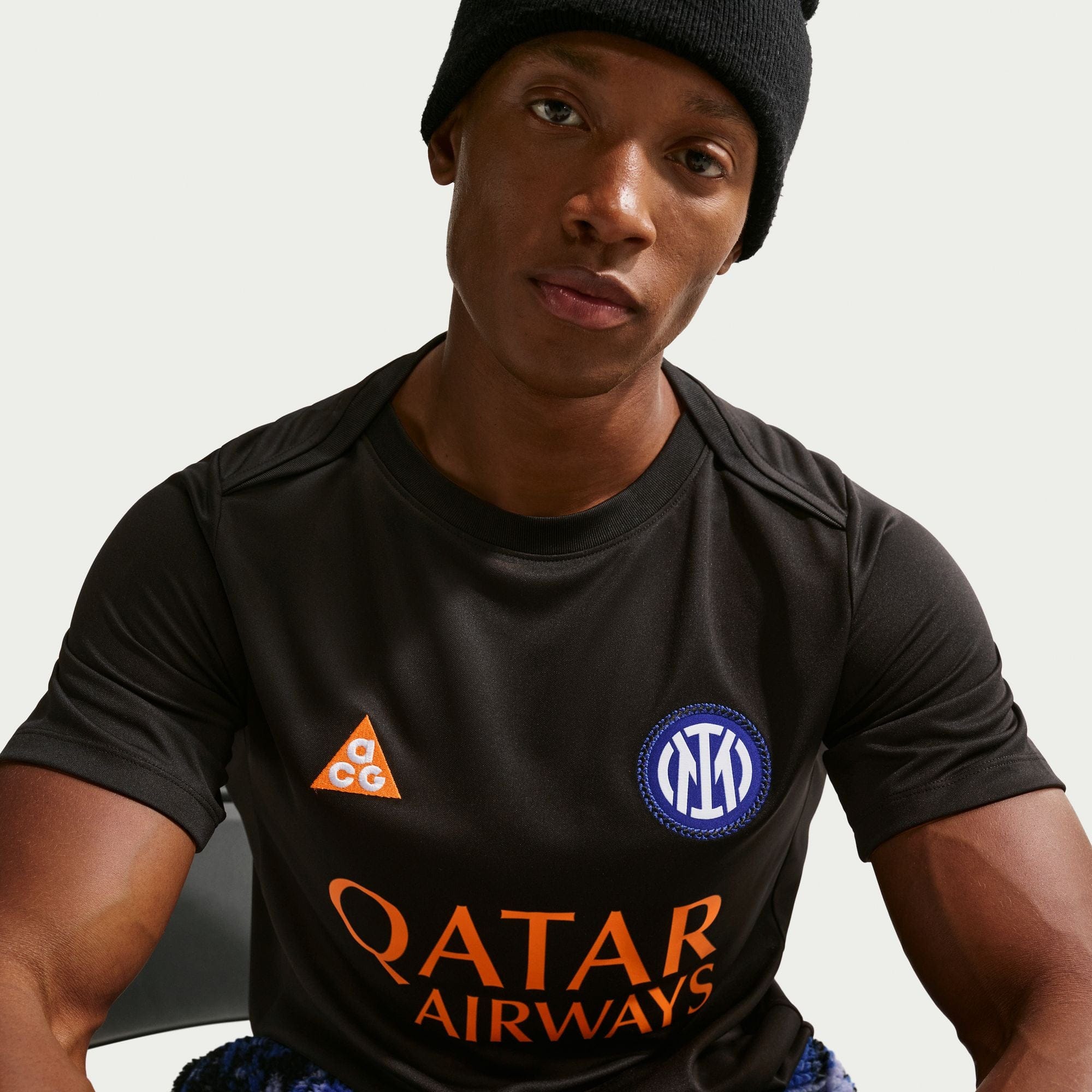 Nike x Inter Milan ACG Dri - FIT Soccer Pre - Match T-Shirt