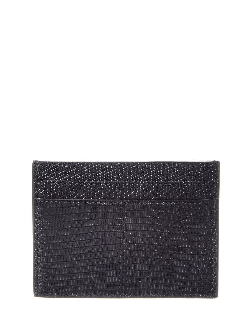 Saint Laurent Logo Leather Card Case
