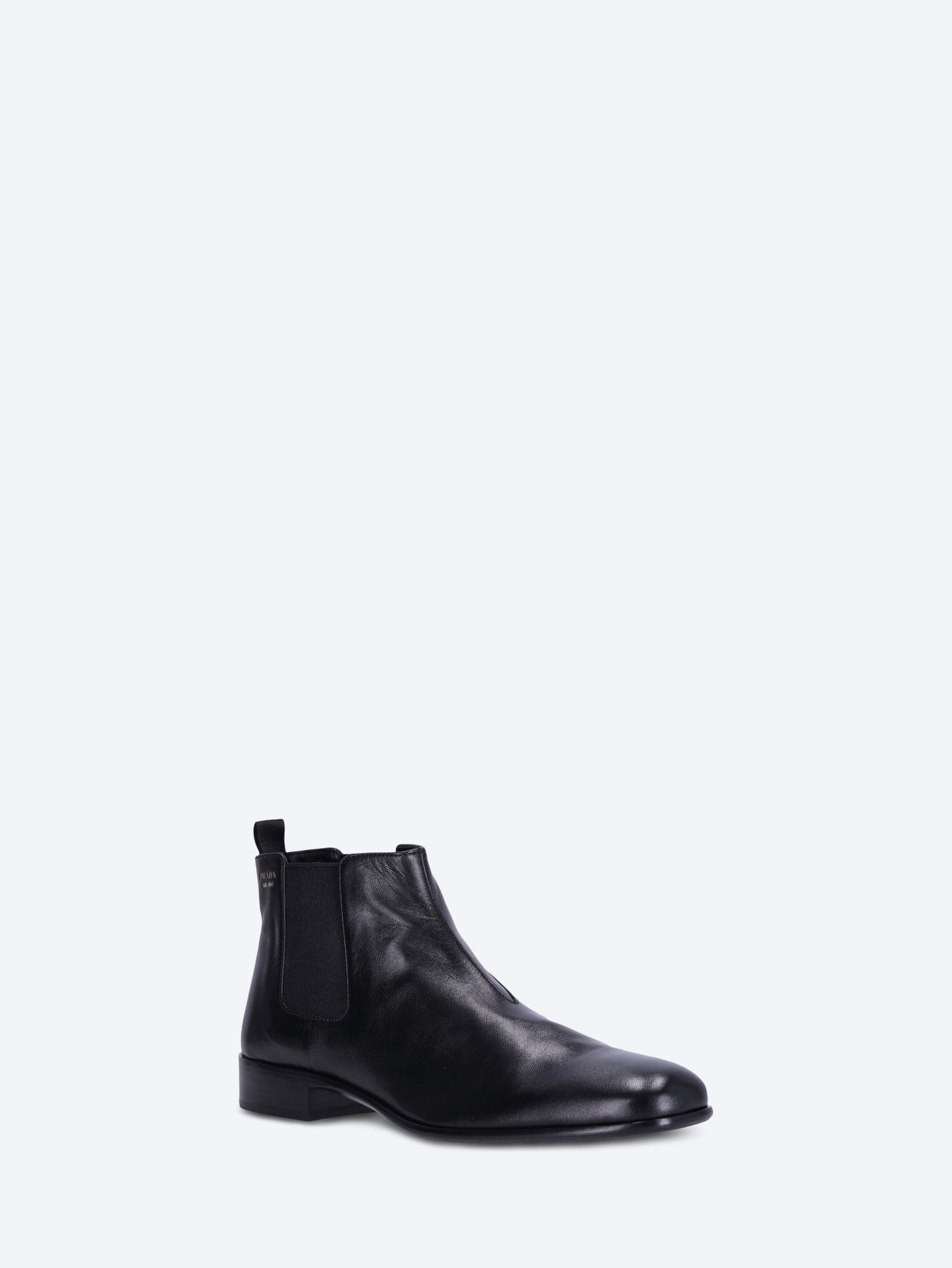 Prada Lux goat leather ankle boots