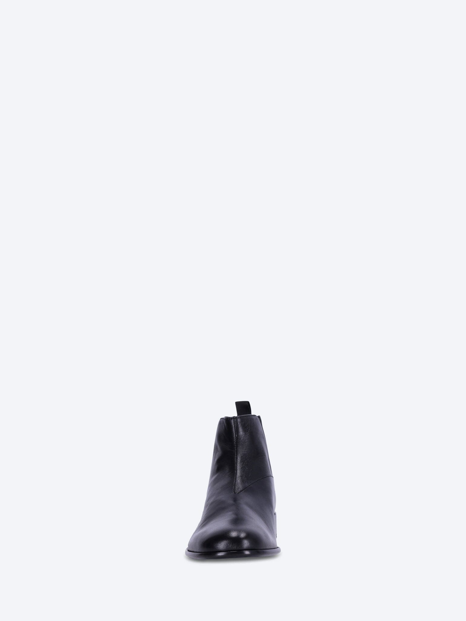 Prada Lux goat leather ankle boots