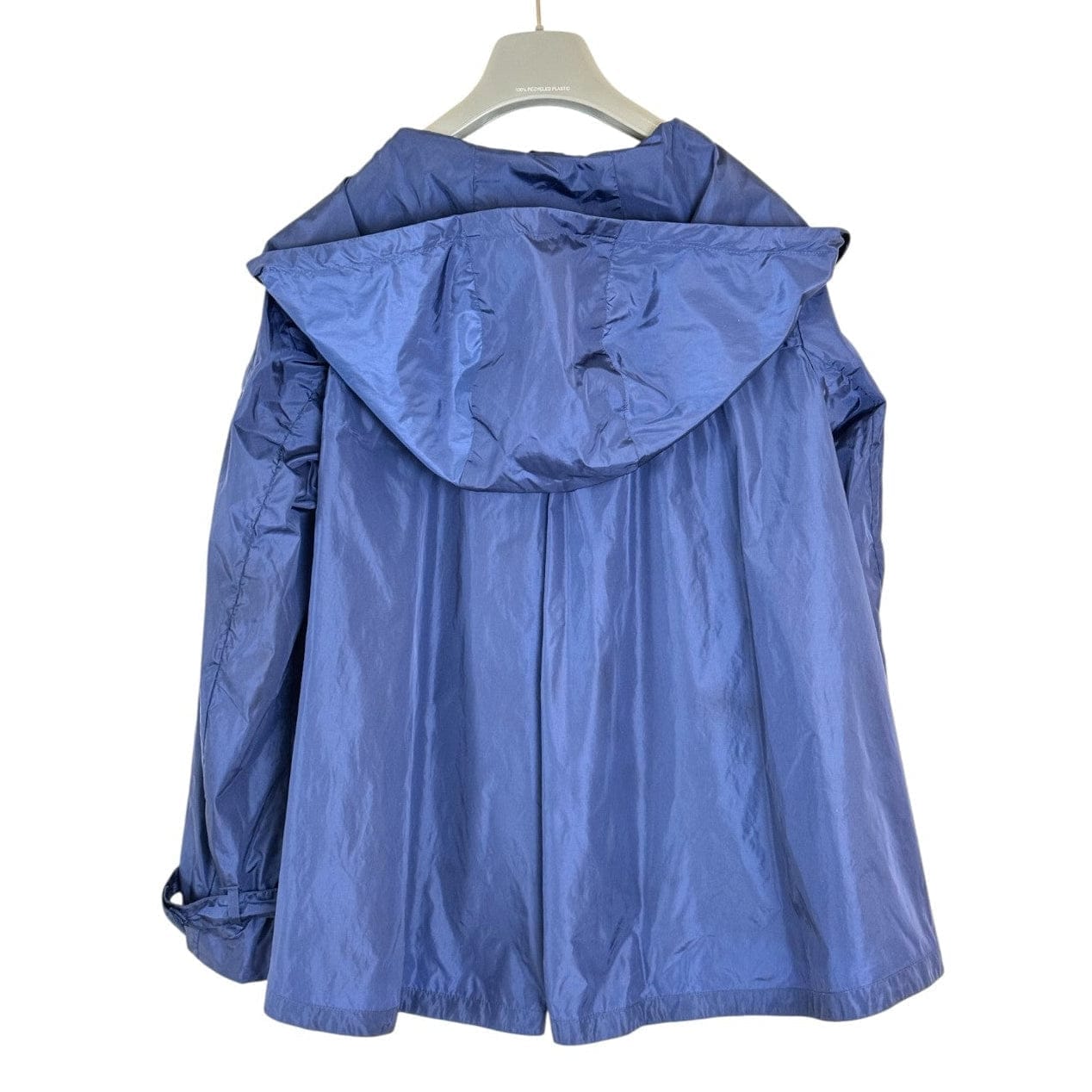 Prada Blue Zipped Up Nylon Jacket #40