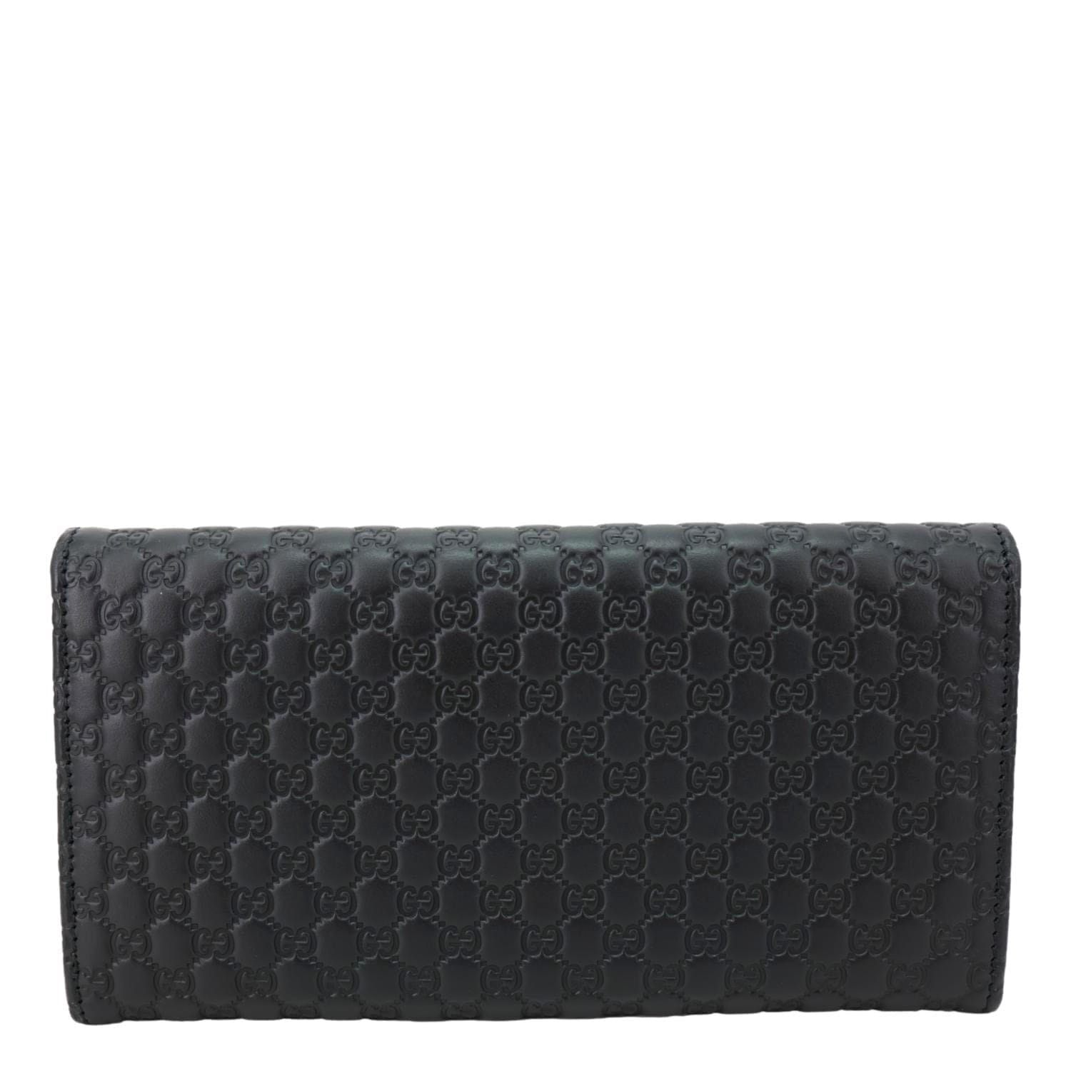 GUCCI Microguccissima GG Leather Long Wallet 449396 Black