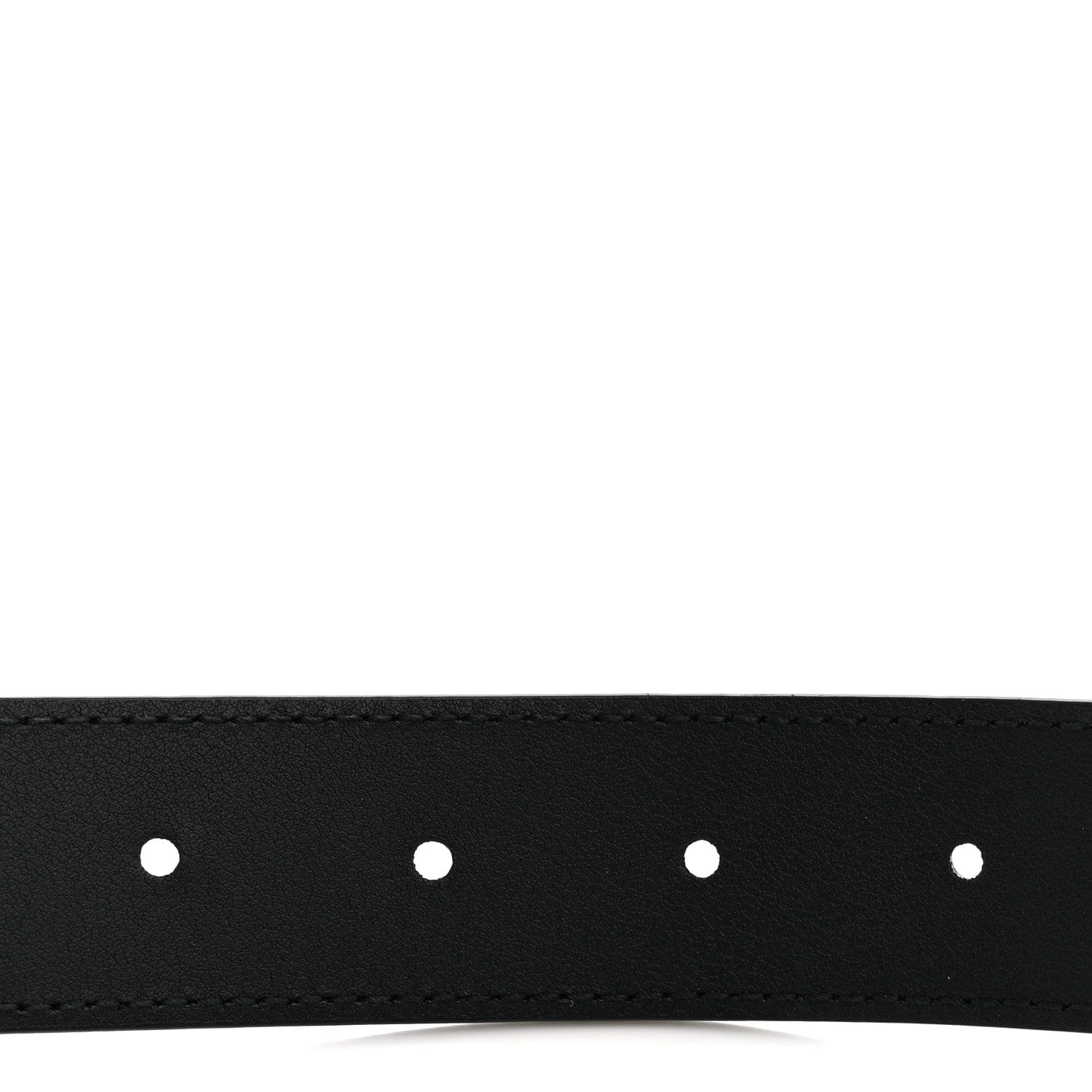 Gucci Calfskin Double G 30 mm Belt 75 30 Black