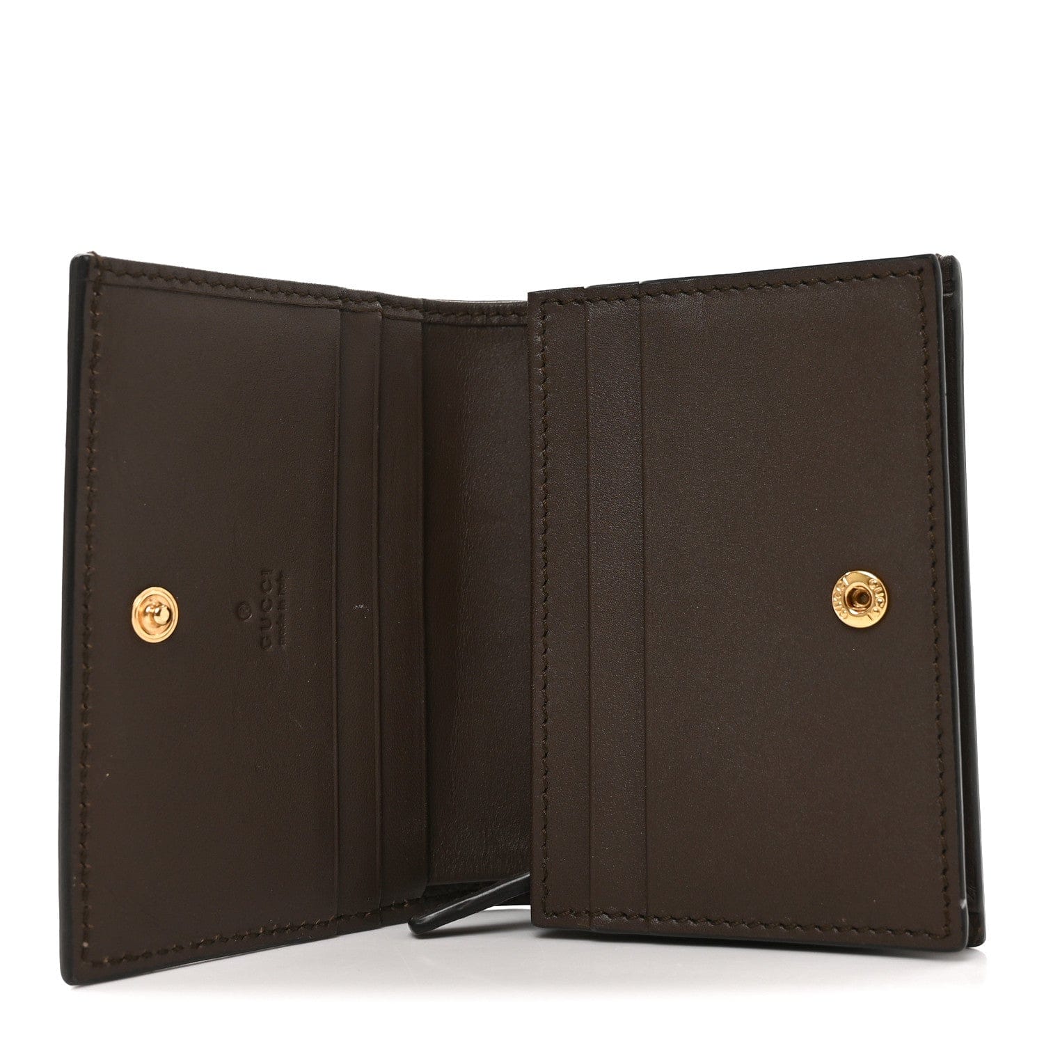 Gucci GG Supreme Monogram Card Case Beige