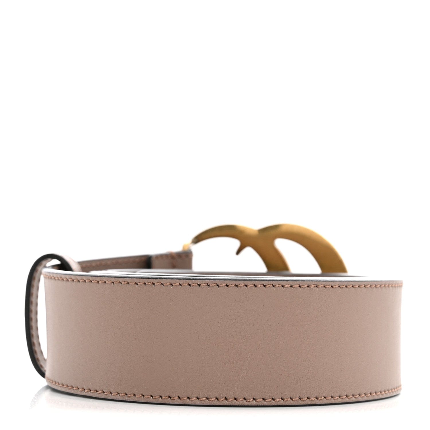 Gucci Calfskin Double G 40 mm Belt 90 36 Porcelain Rose