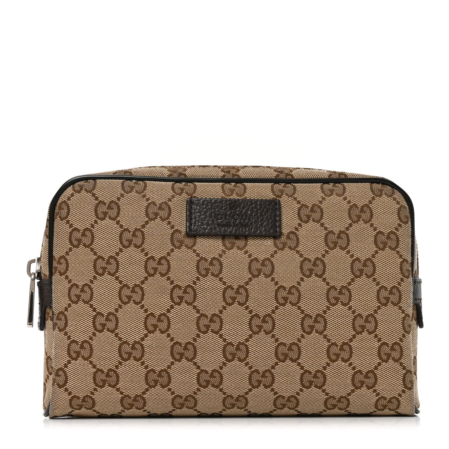 Gucci Monogram Belt Bag Dark Brown