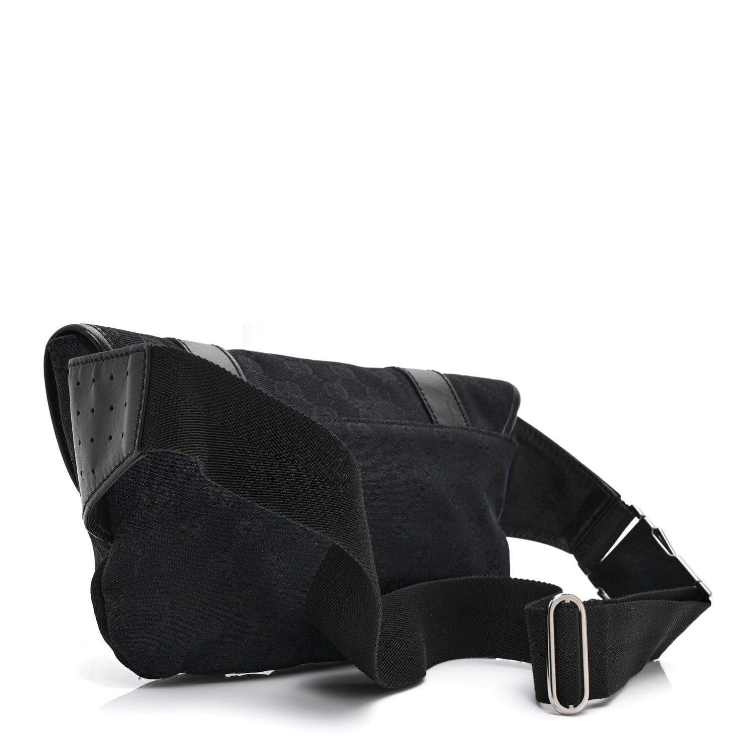 Gucci Monogram Waist Belt Bag Black
