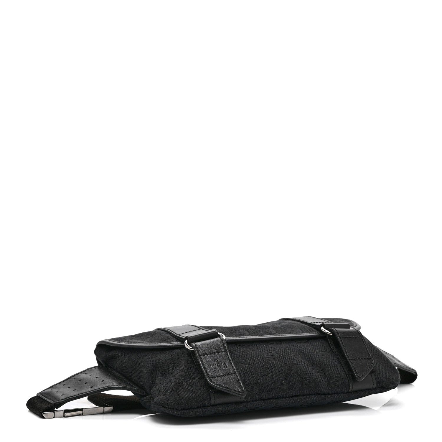Gucci Monogram Waist Belt Bag Black