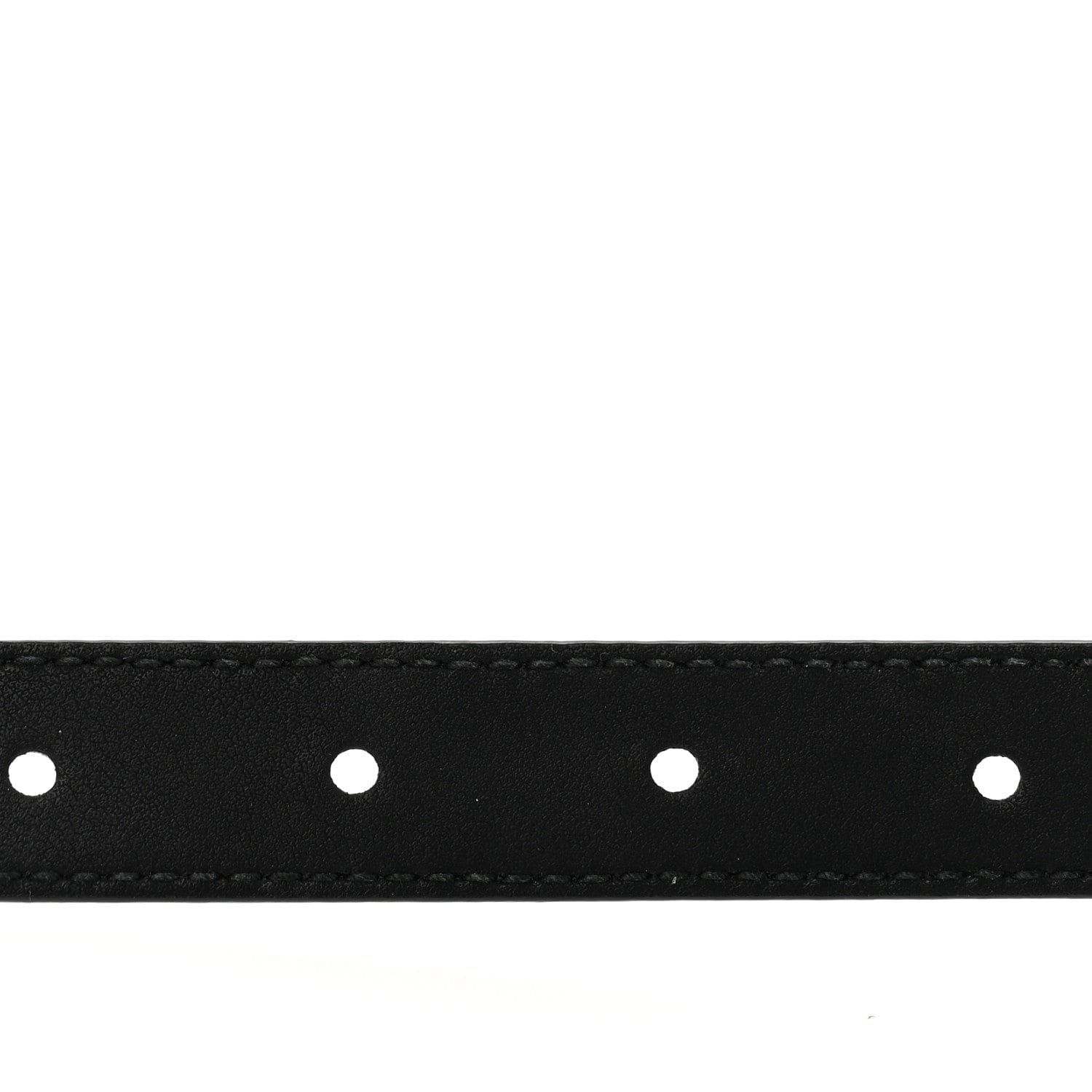 Gucci Calfskin Double G 20 mm Belt 95 38 Black