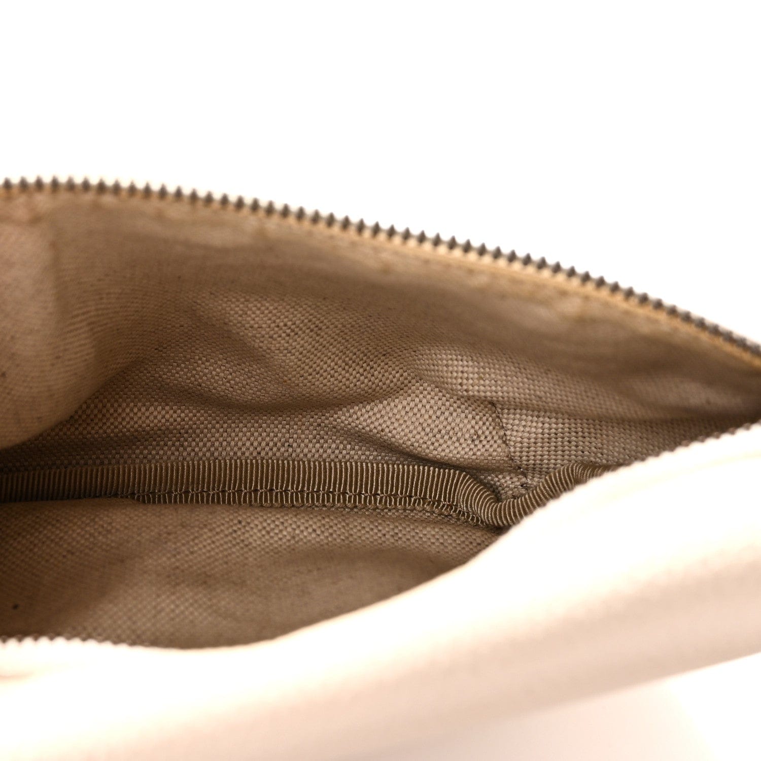 Gucci Grained Calfskin Small Logo Belt Bag White