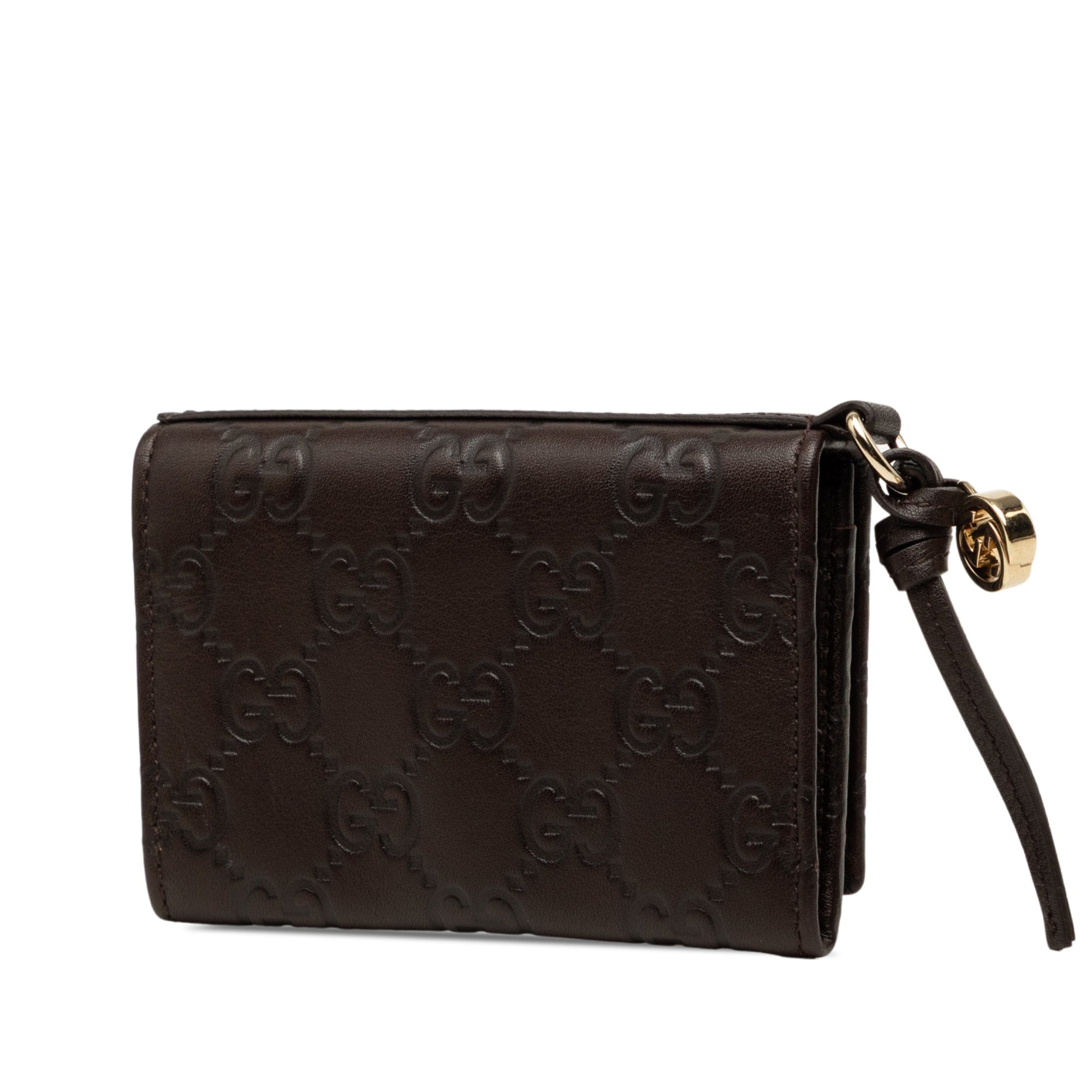Guccissima Flap Card Case