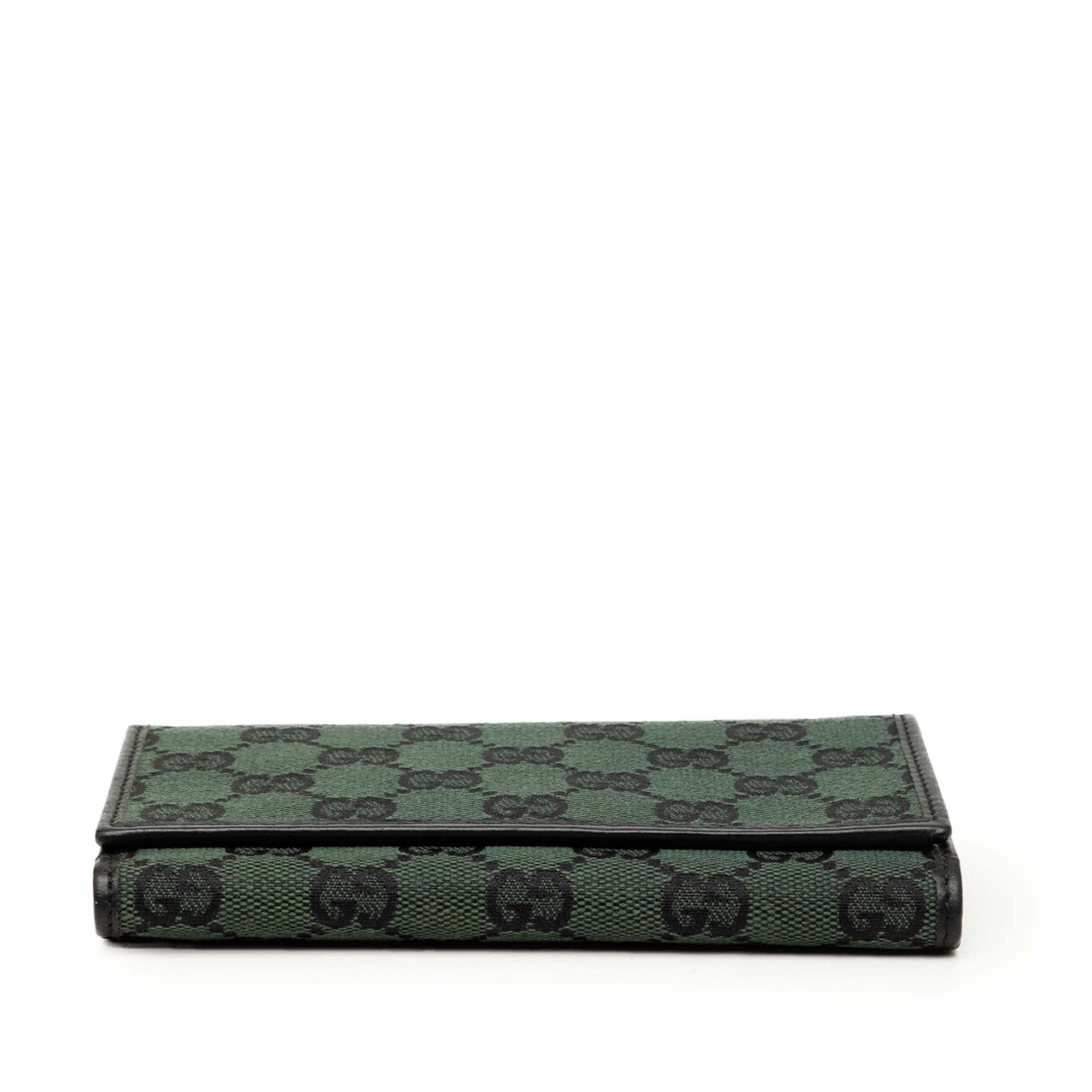Gucci GG Canvas Trifold Long Wallet