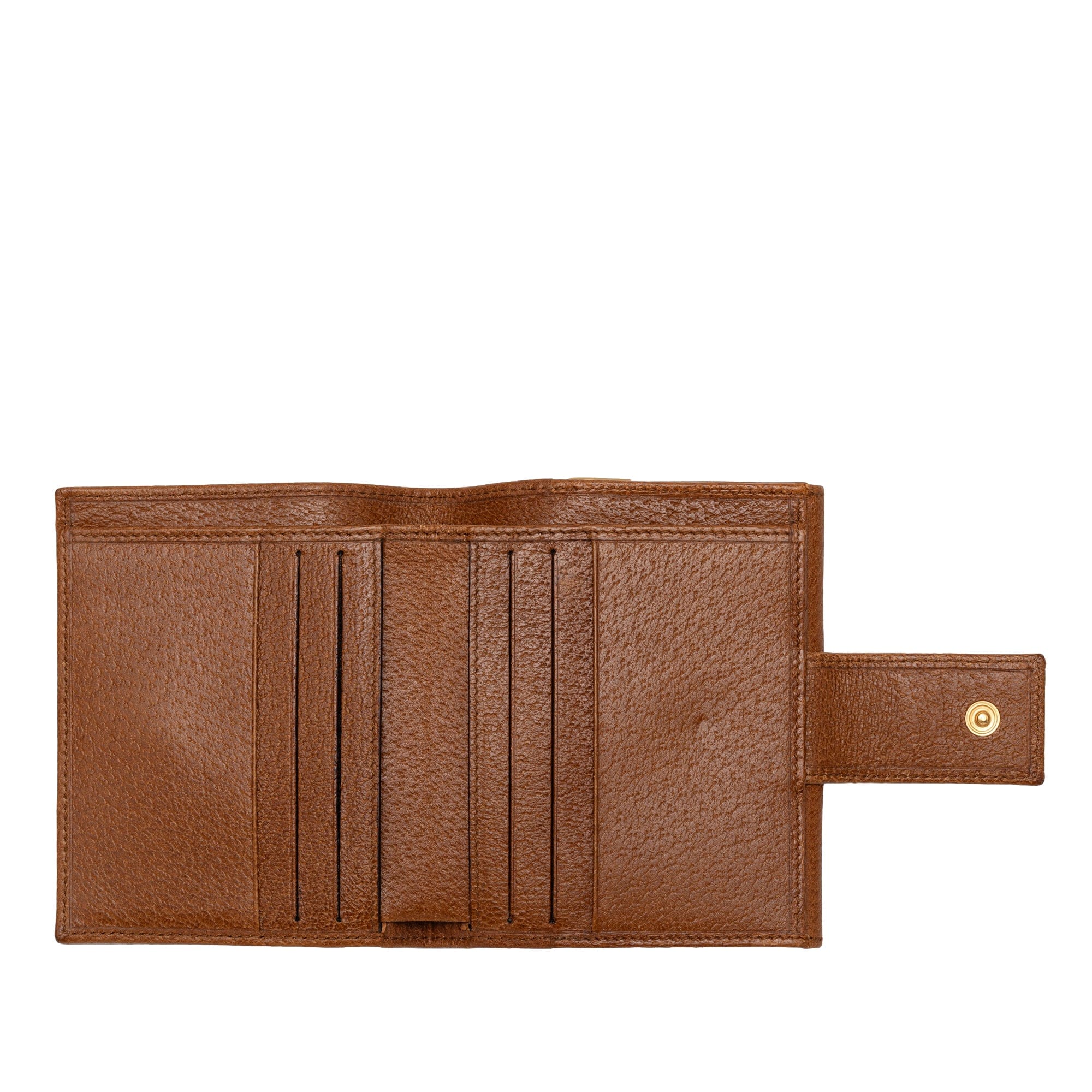 Gucci Calfskin French Flap Wallet