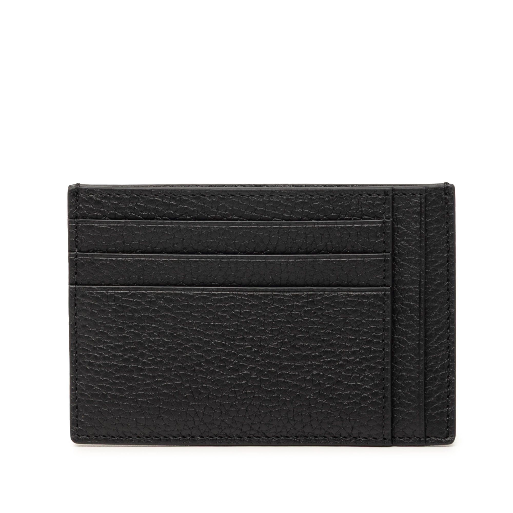 Gucci Jumbo GG Embossed Leather Card Holder