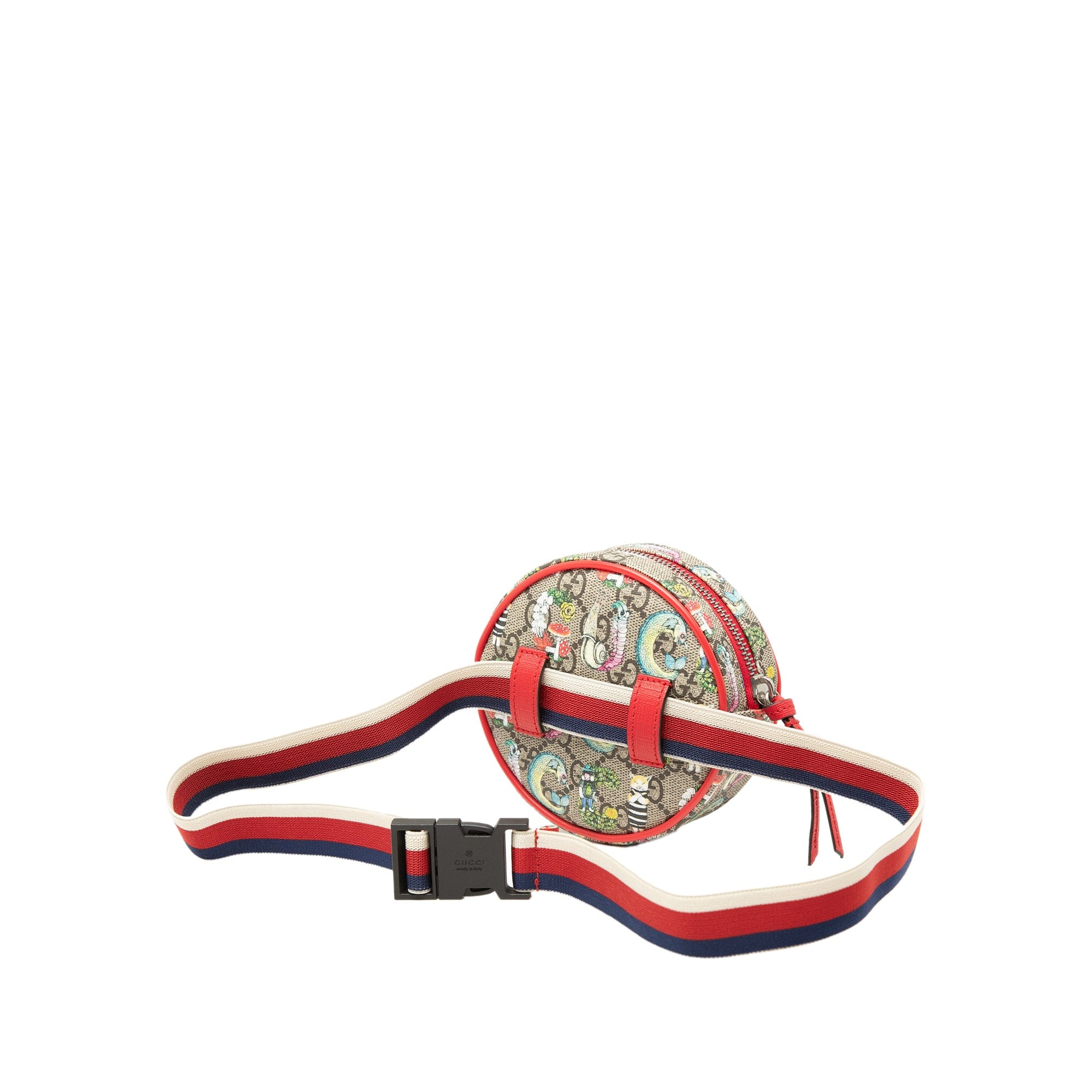 Gucci Yuko Higuchi Childrens GG Supreme Web Belt Bag