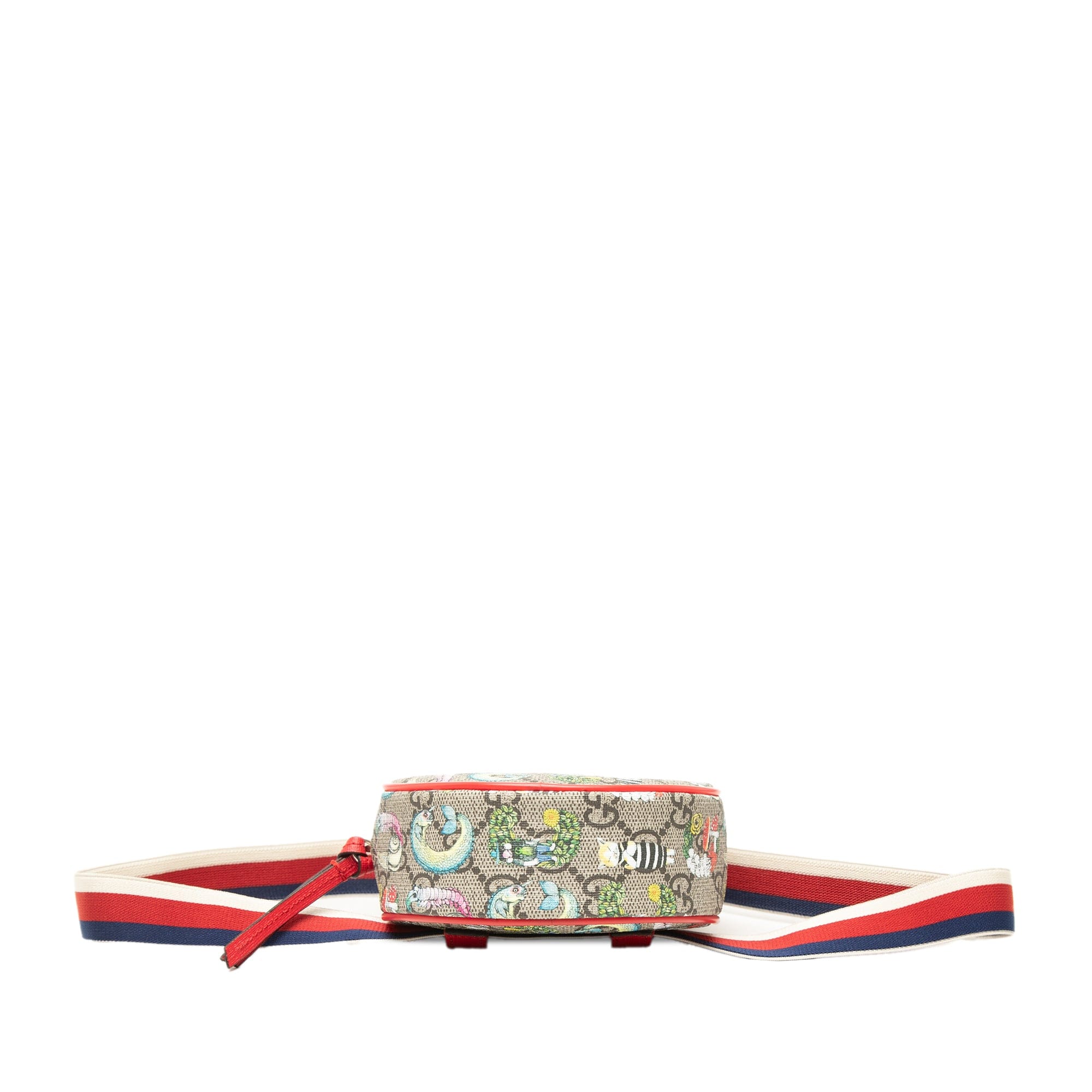 Gucci Yuko Higuchi Childrens GG Supreme Web Belt Bag