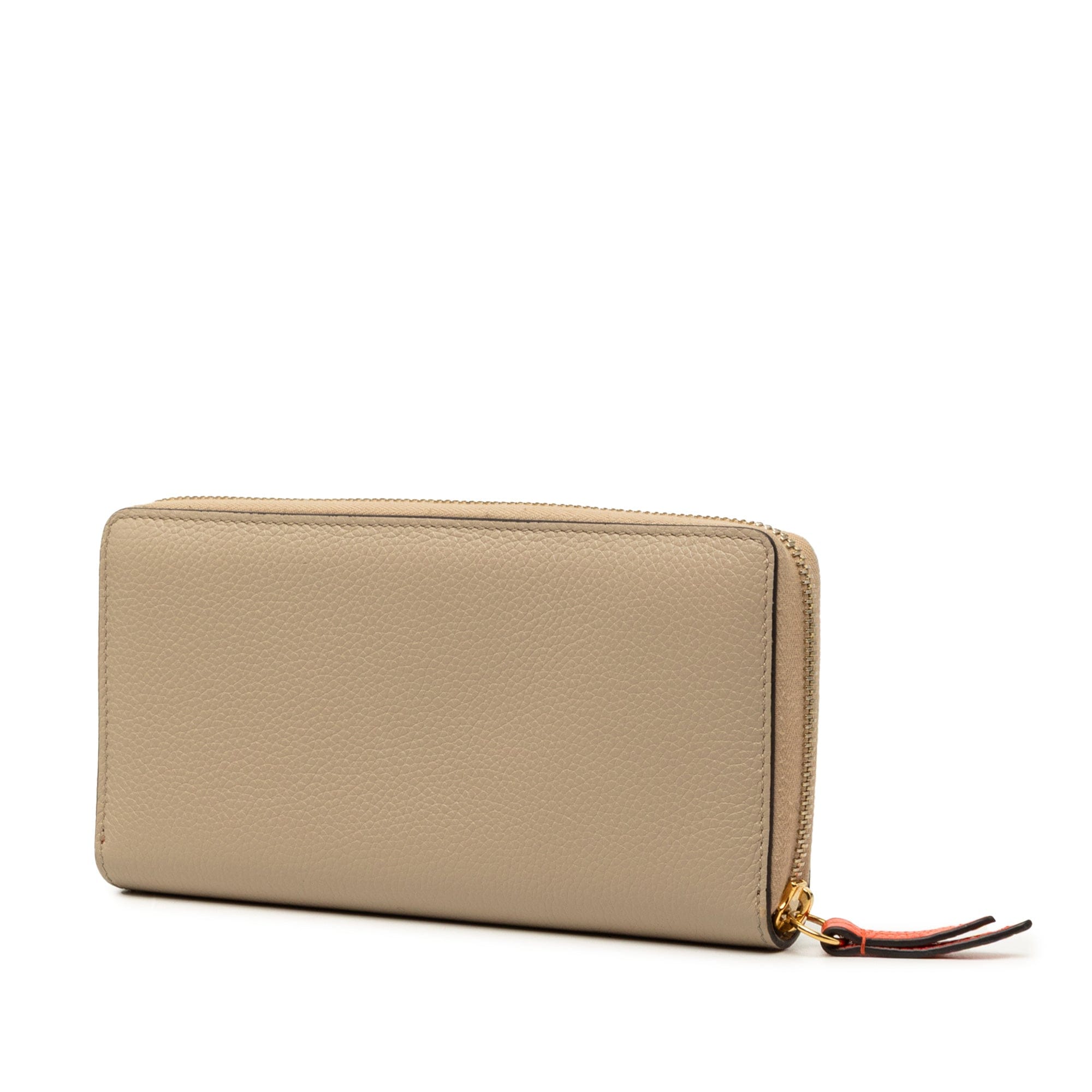 Gucci GG Marmont Calfskin Zip Around Wallet