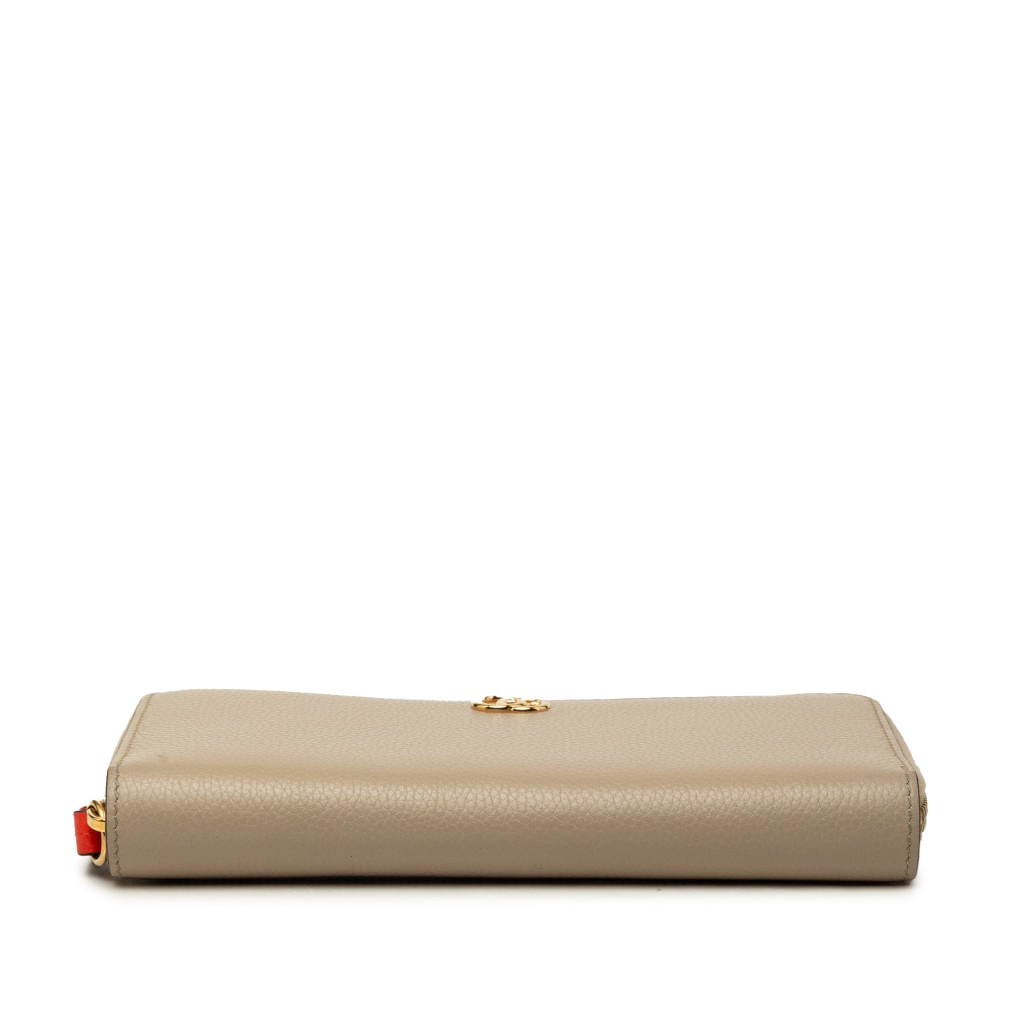 Gucci GG Marmont Calfskin Zip Around Wallet