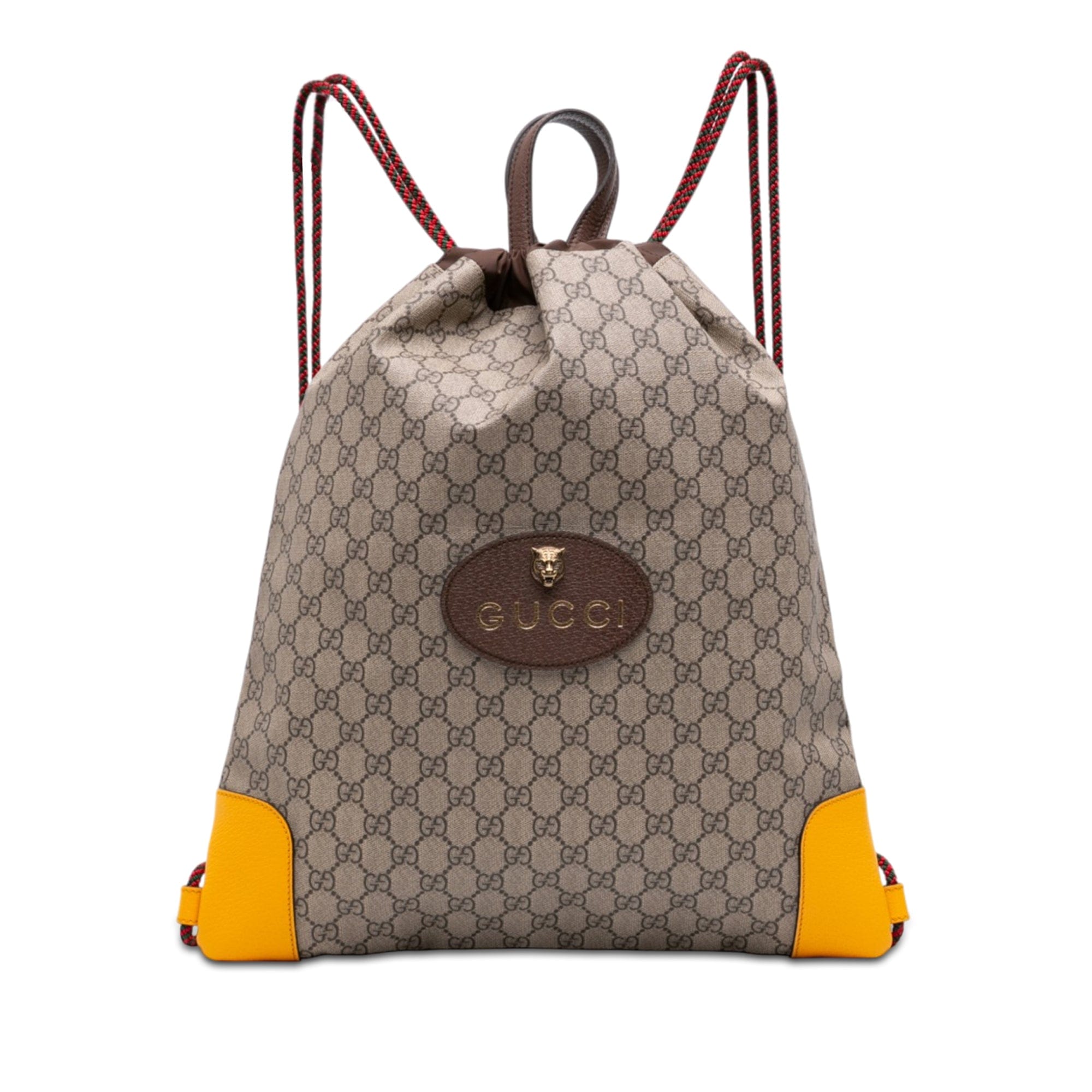 Gucci GG Supreme Animalier Backpack