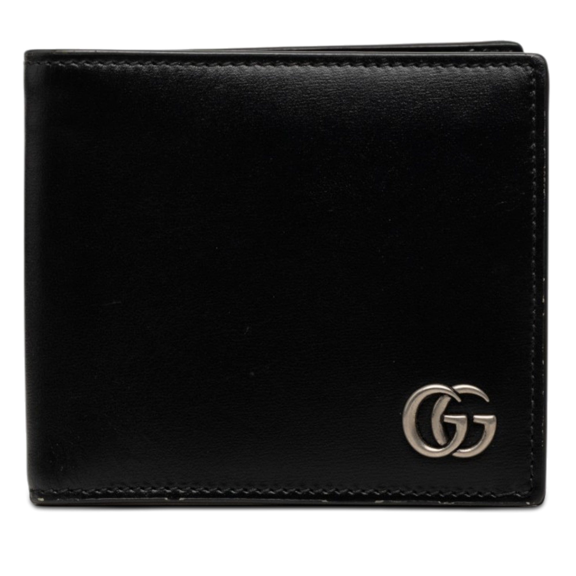 Gucci GG Marmont Calfskin Bifold Small Wallet