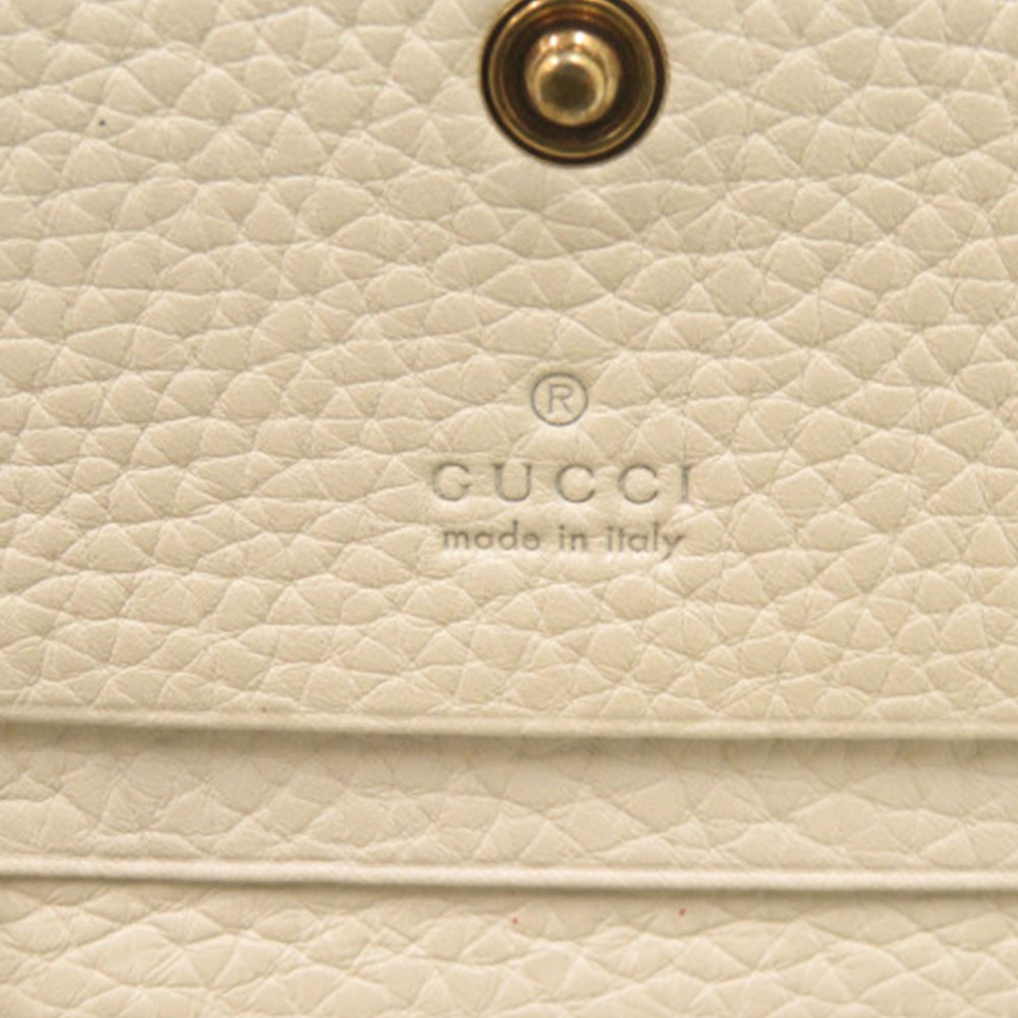 Gucci Calfskin Blind for Love Compact Wallet