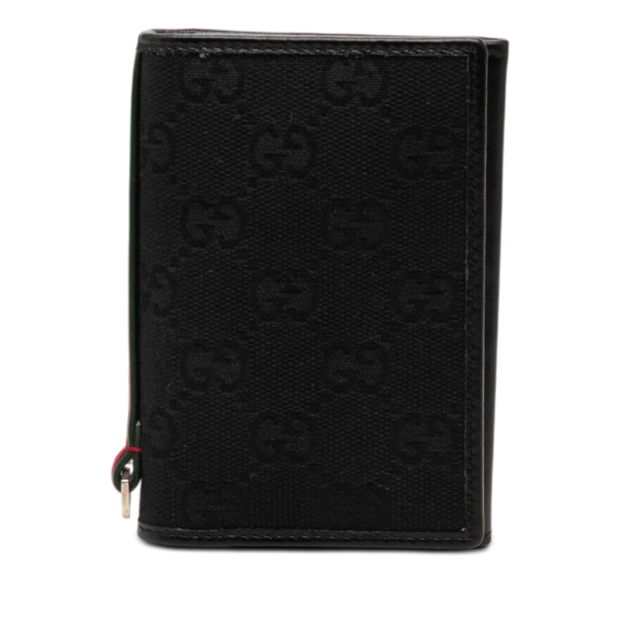 Gucci GG Canvas Web Bifold Card Holder