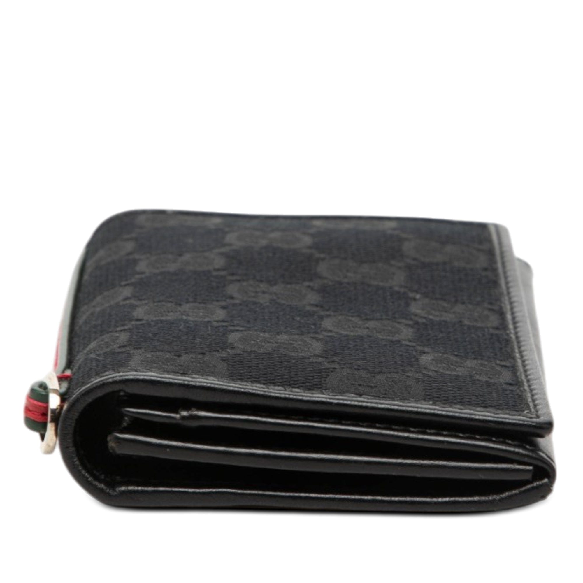 Gucci GG Canvas Web Bifold Card Holder