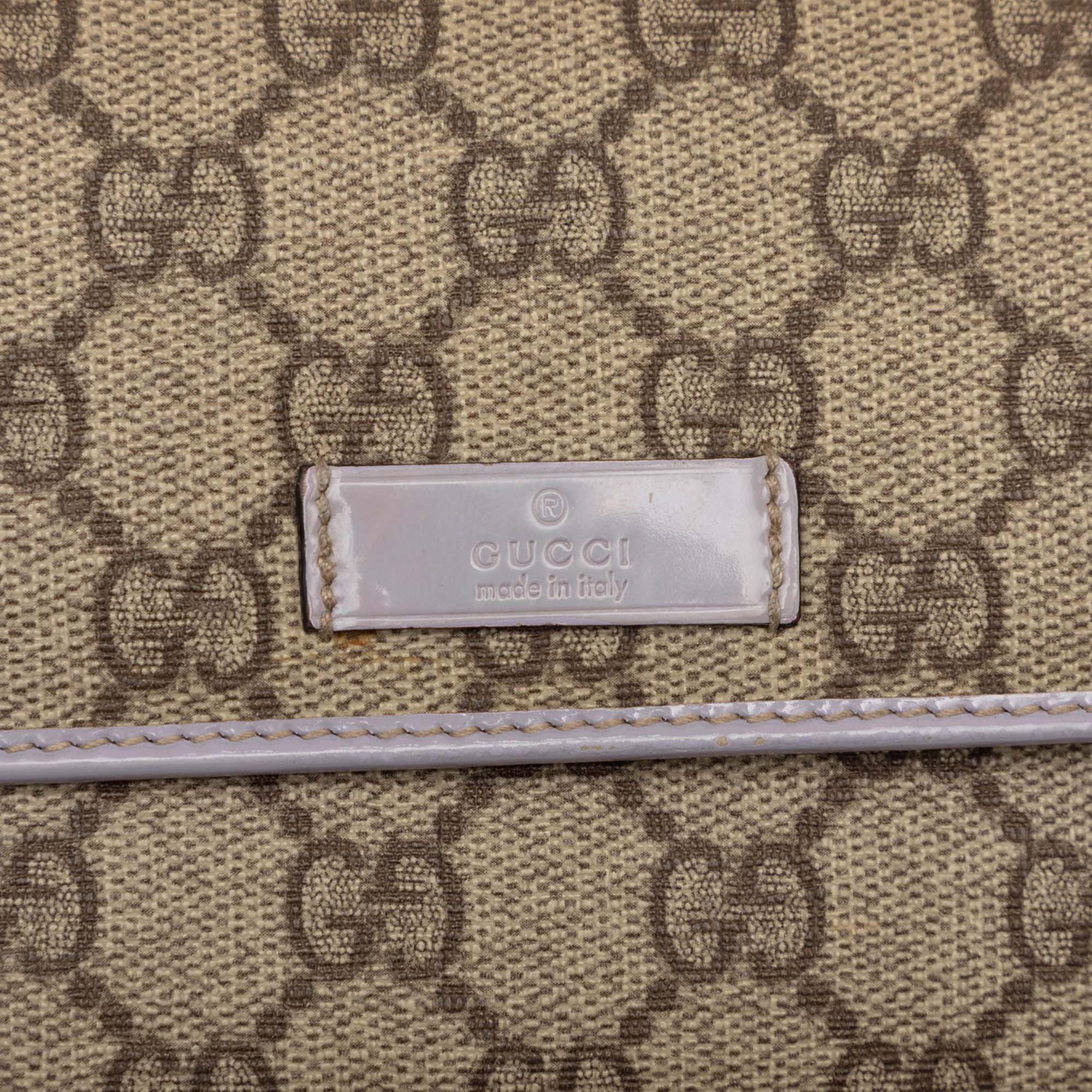 Gucci GG Supreme Continental Flap Wallet