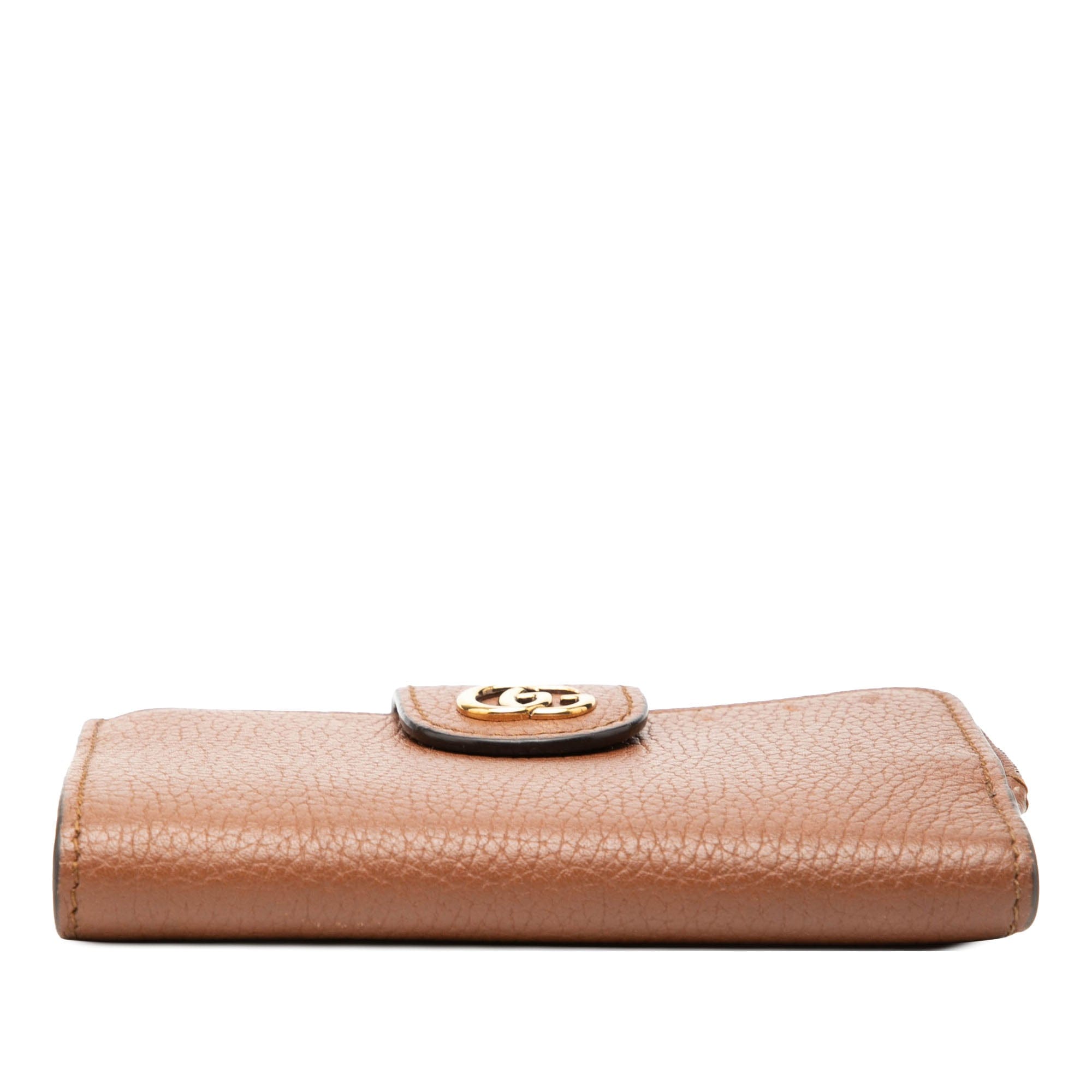 Gucci GG Marmont Calfskin Bamboo Bifold Wallet