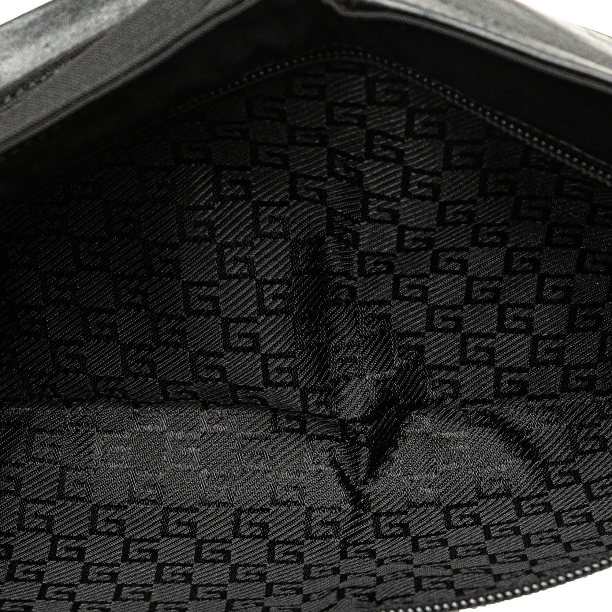 Gucci Nylon Double Pocket Belt Bag