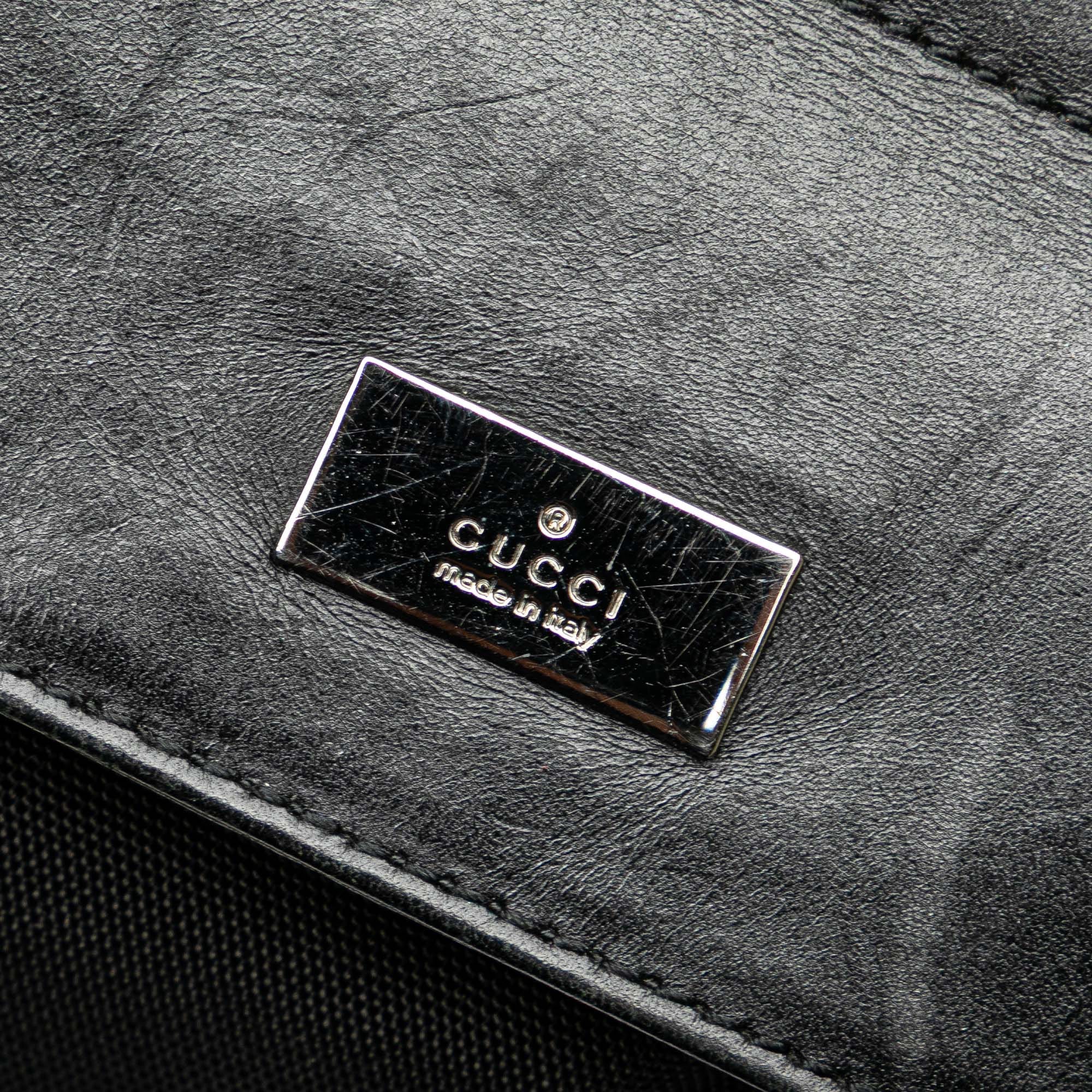 Gucci Nylon Double Pocket Belt Bag