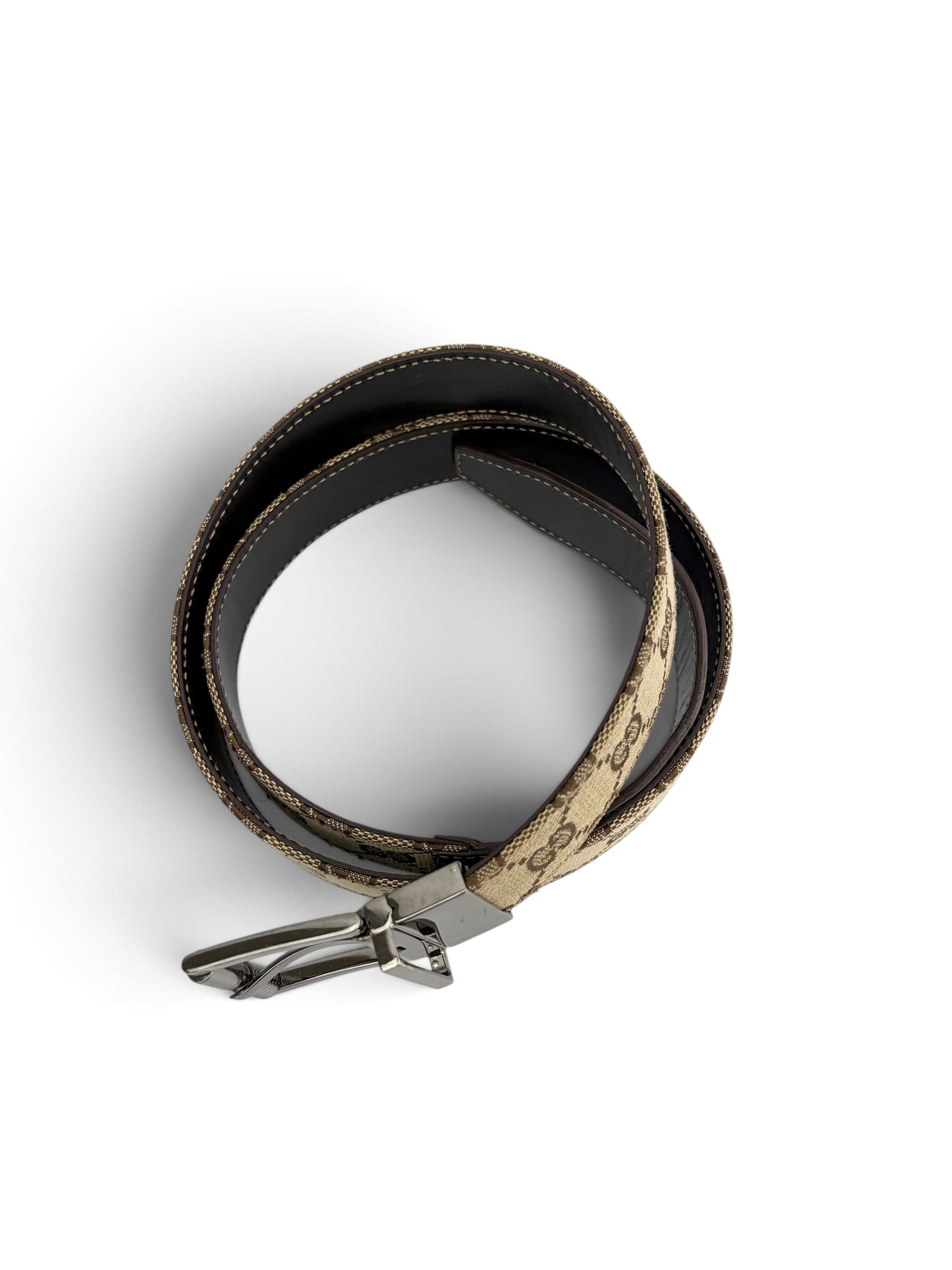 Gucci Monogram Classic Belt 95/38