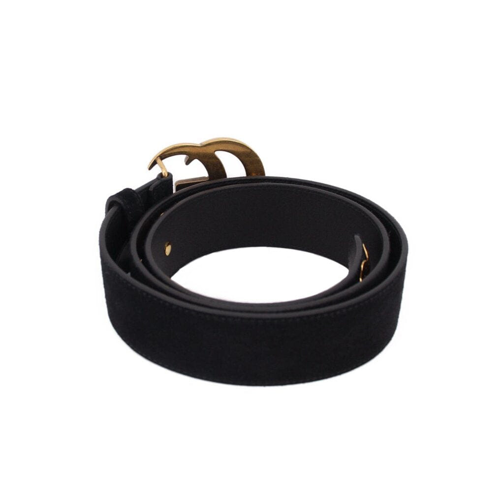 Gucci MARMONT CHARM BELTS BLACK M | 95 | 38